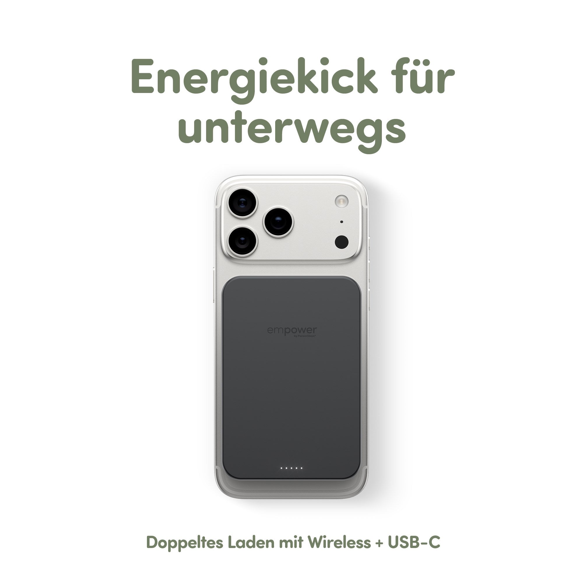 empower by PanzerGlass® empower Bank | 10000mAh | Weltall Schwarz