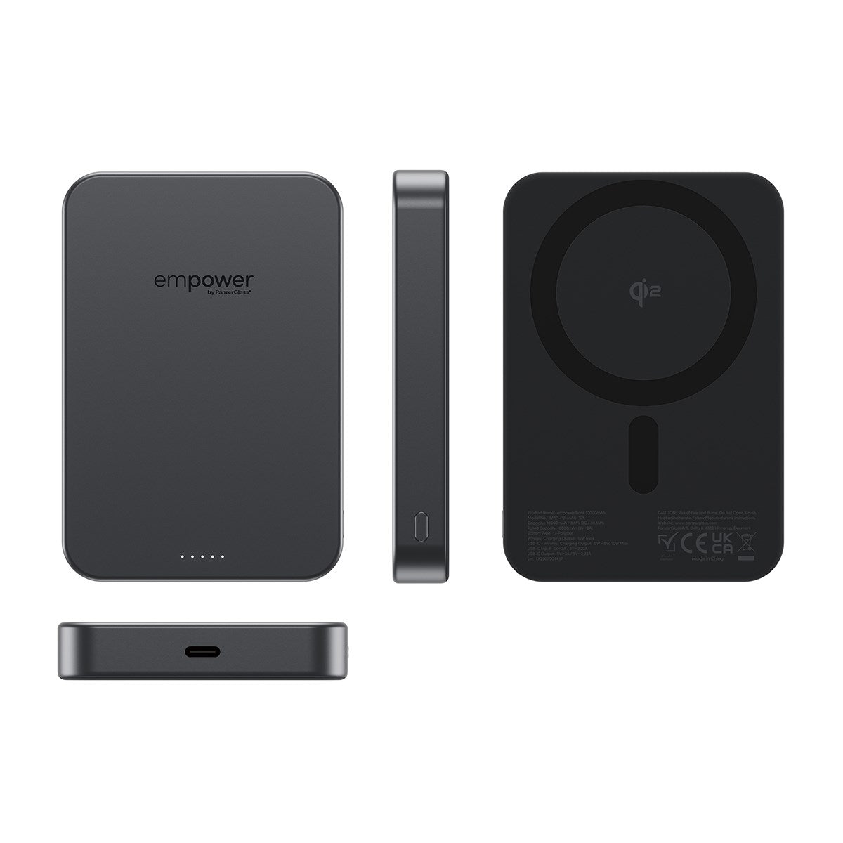 empower by PanzerGlass® empower Bank | 10000mAh | Weltall Schwarz