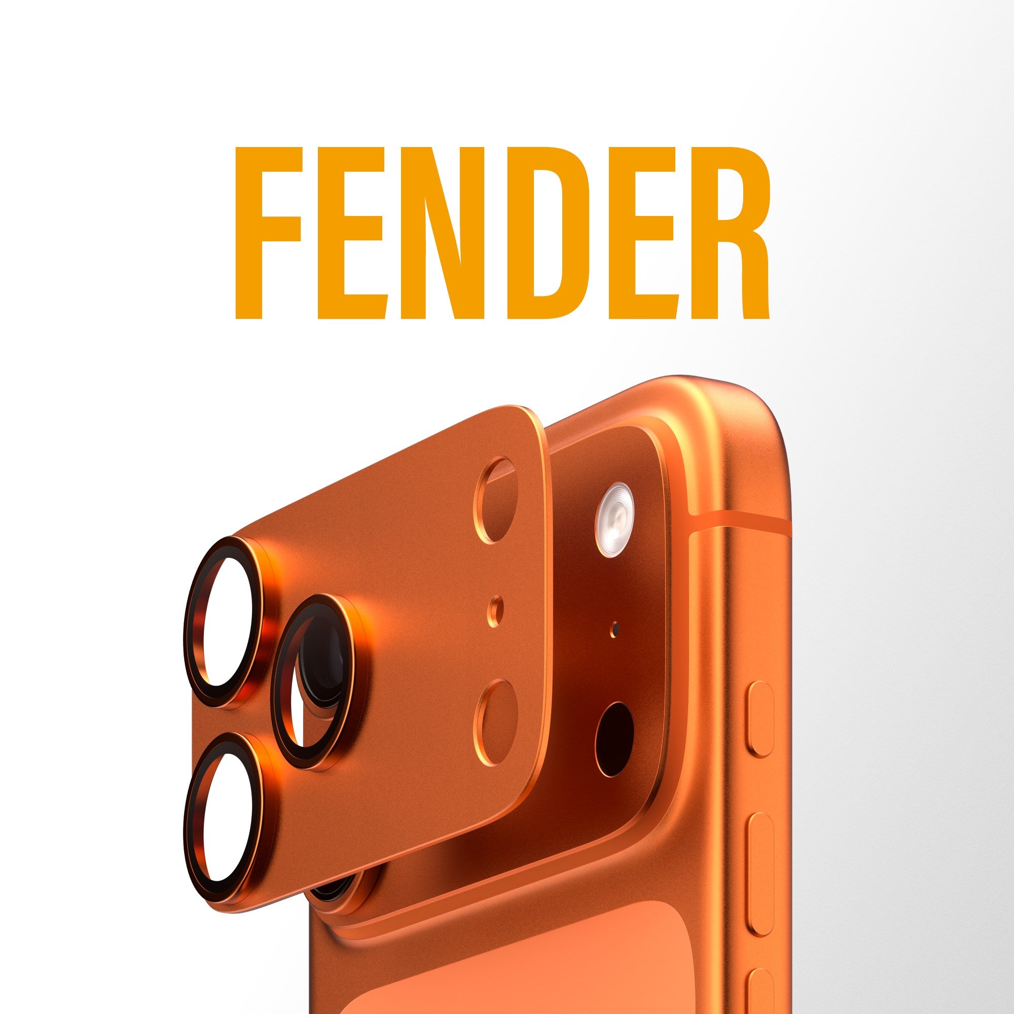 PanzerGlass® Fender Kameraschutz Cosmic Orange iPhone 17 Pro