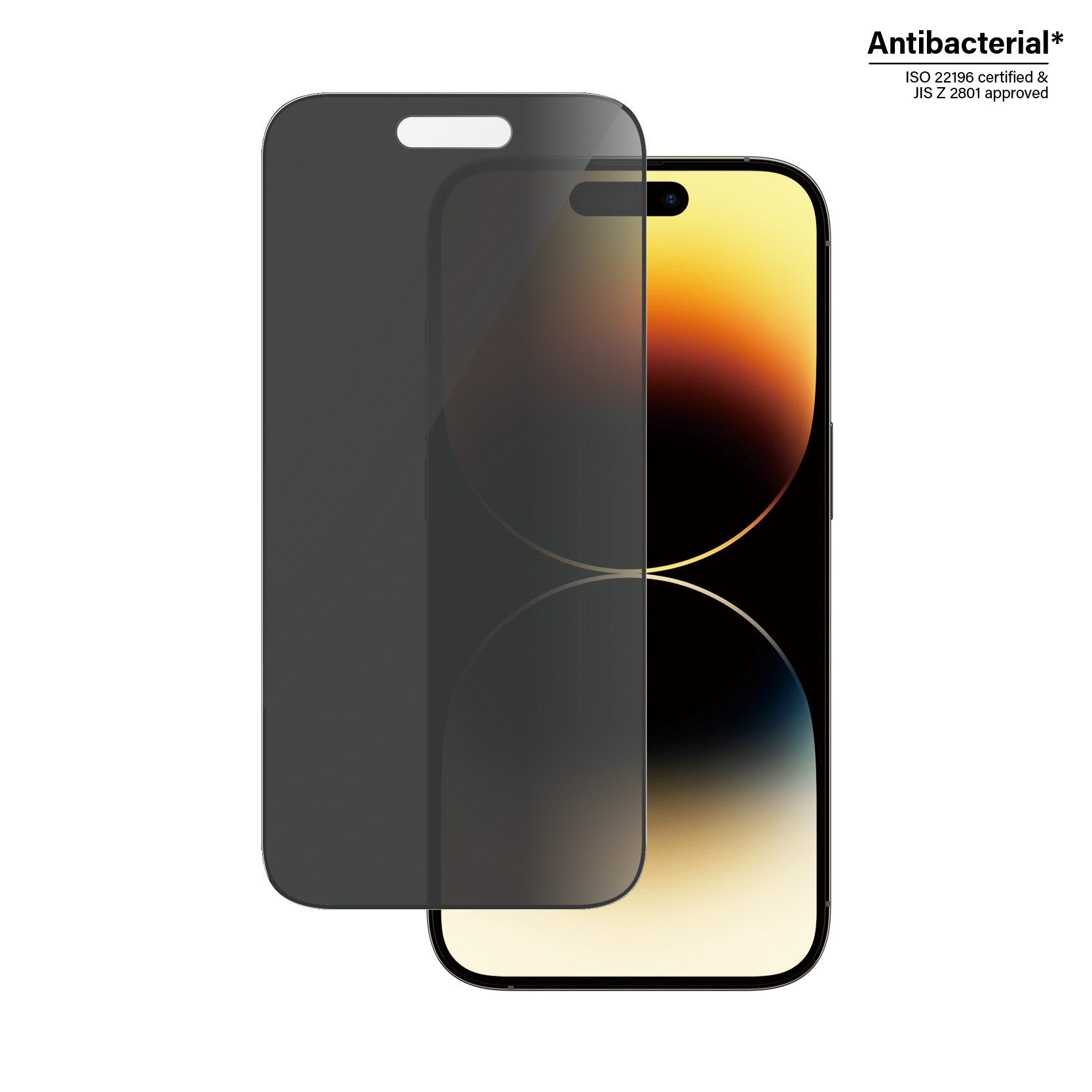 PanzerGlass® Privacy Displayschutz iPhone 14 Pro | Ultra-Wide Fit m. EasyAligner
