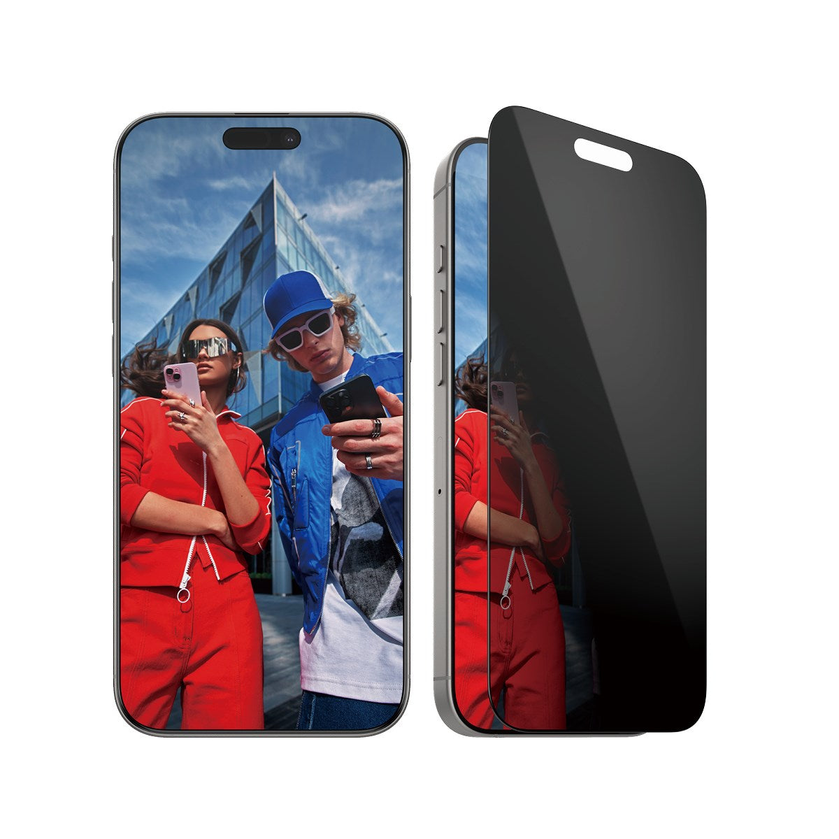 PanzerGlass® Privacy Displayschutz iPhone 16 Pro Max | Ultra-Wide Fit