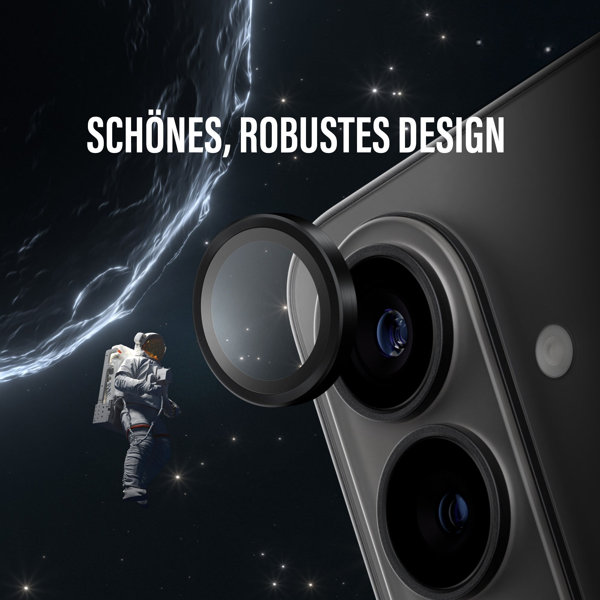 PanzerGlass® Hoops® Ceramic II Kameraschutz Samsung Galaxy S26 | S26+