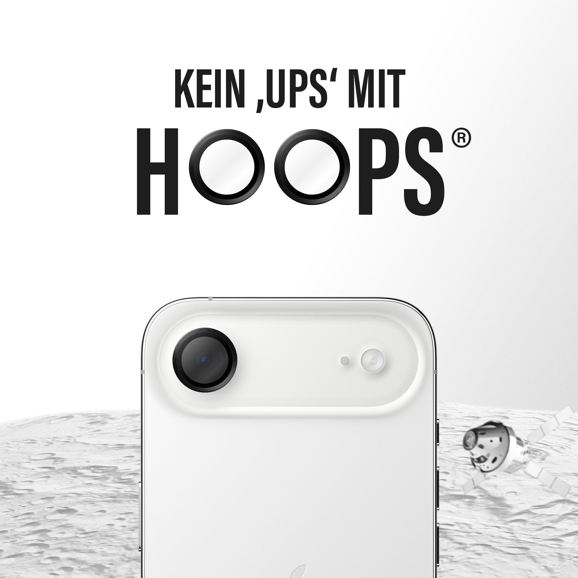 PanzerGlass® Hoops® Ceramic II Kameraschutz iPhone Air