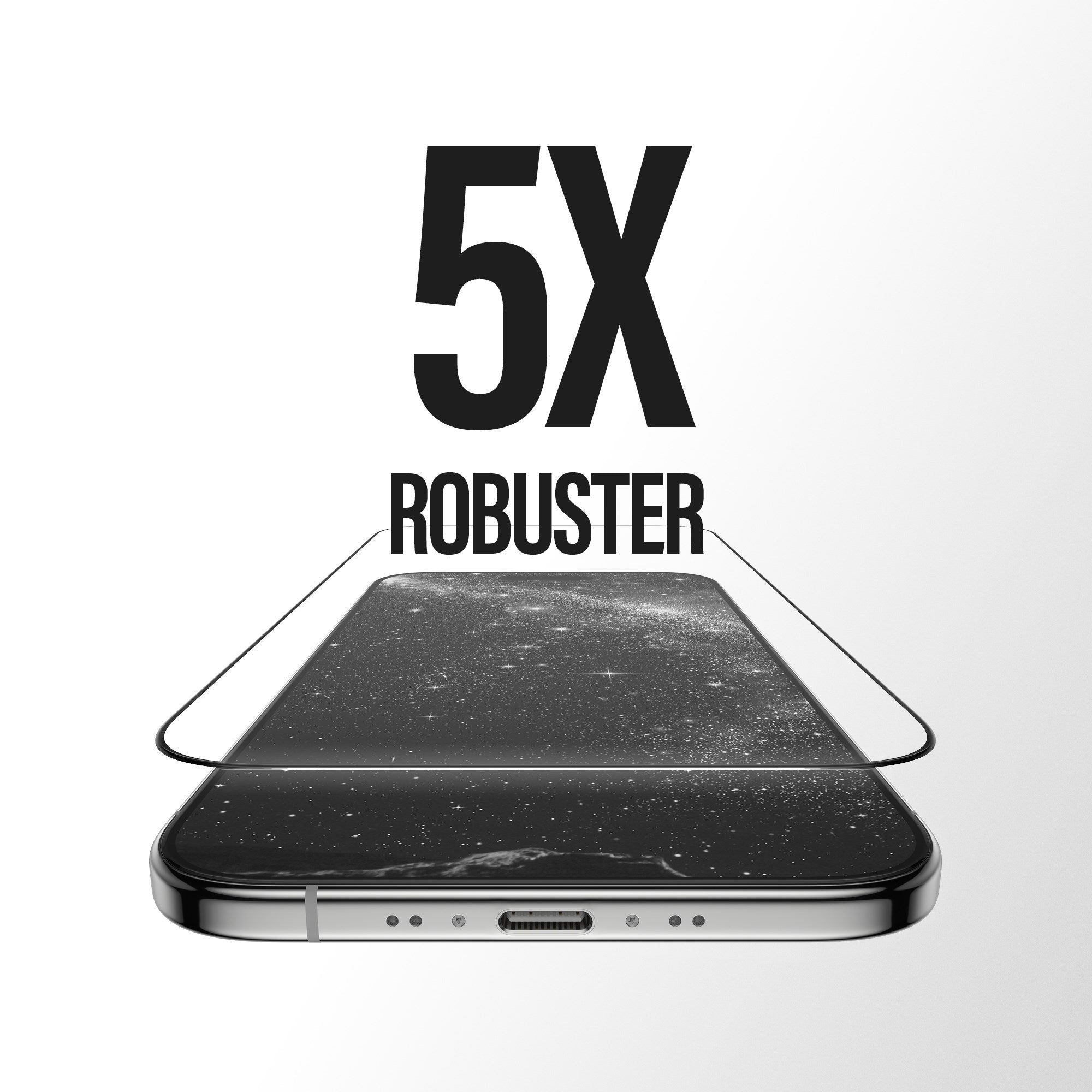 PanzerGlass® Ceramic II Displayschutz iPhone Air | Ultra-Wide Fit m. EasyAligner