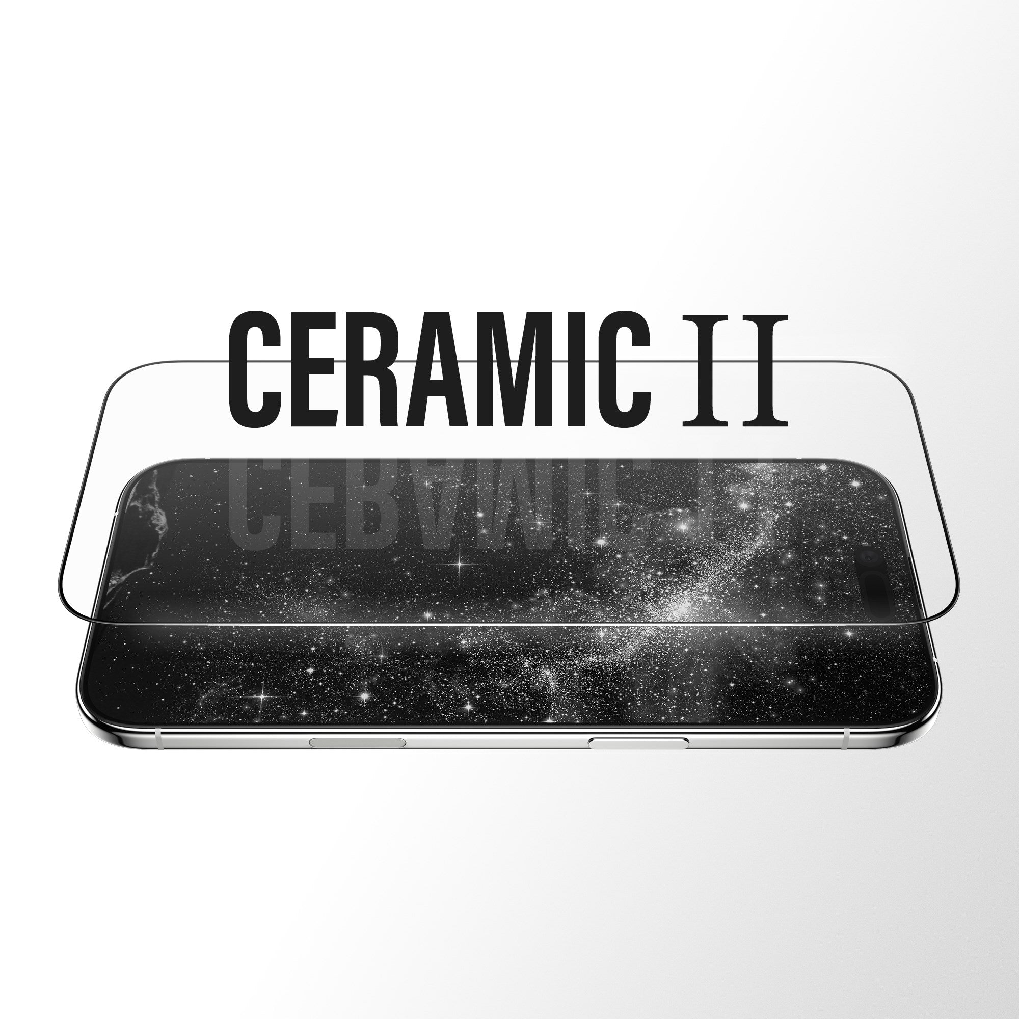 PanzerGlass® Ceramic II Displayschutz iPhone Air | Ultra-Wide Fit m. EasyAligner