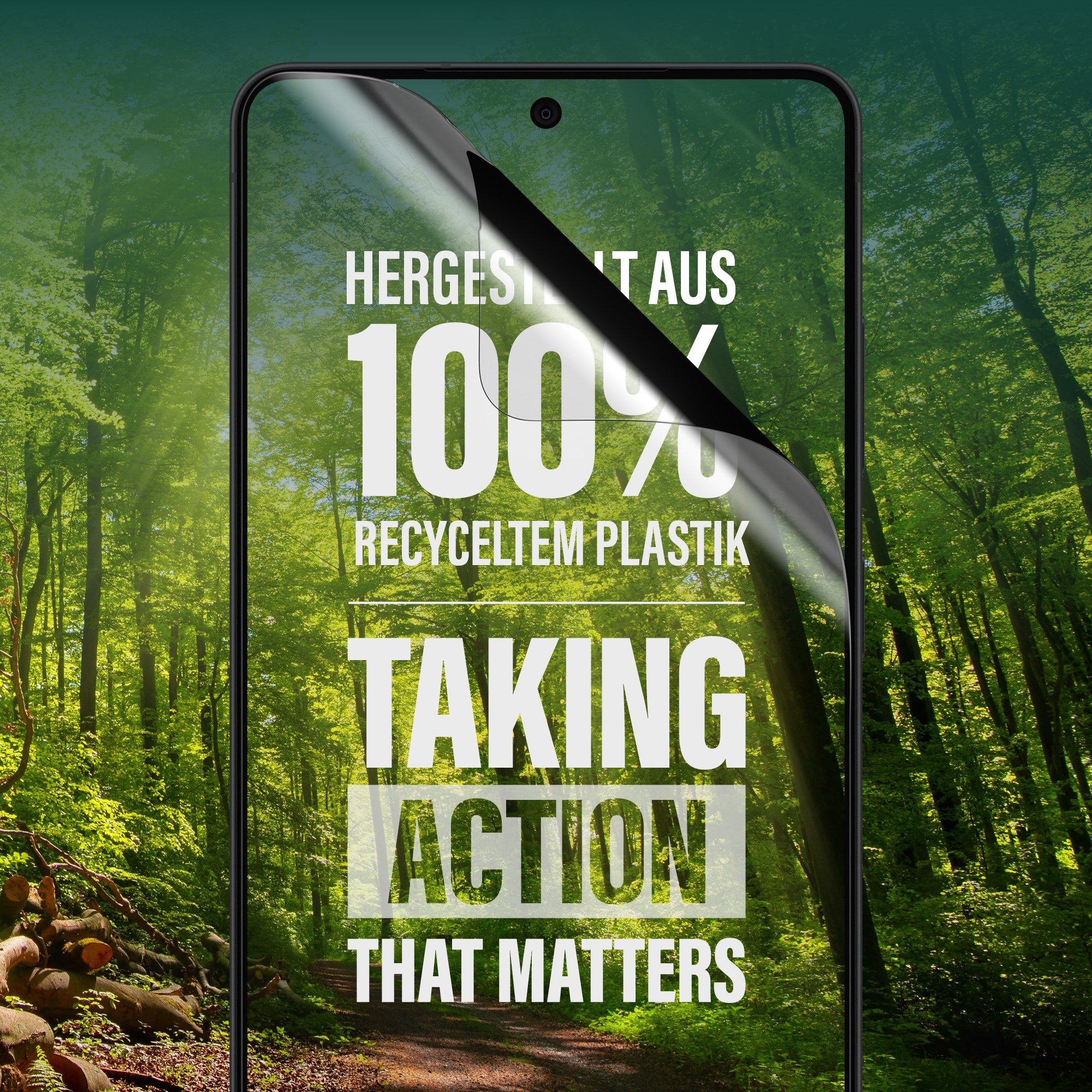 PanzerGlass® ECO MATRIX 4-Way Privacy Displayschutz Samsung Galaxy S26+ | Ultra-Wide Fit