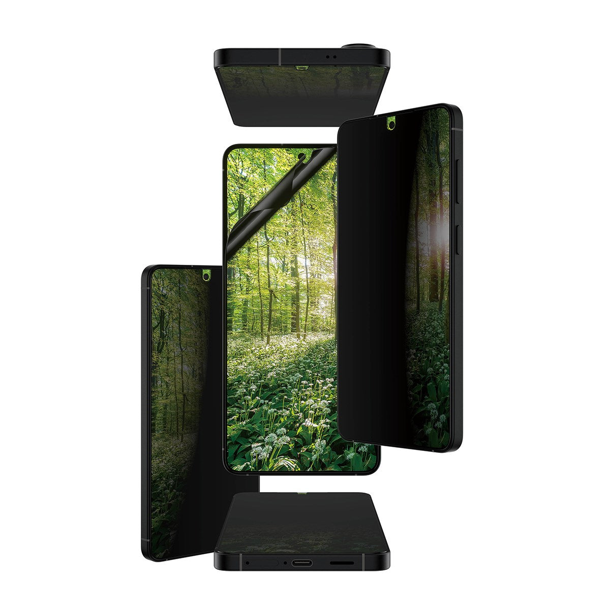PanzerGlass® ECO MATRIX 4-Way Privacy Displayschutz Samsung Galaxy S26+ | Ultra-Wide Fit