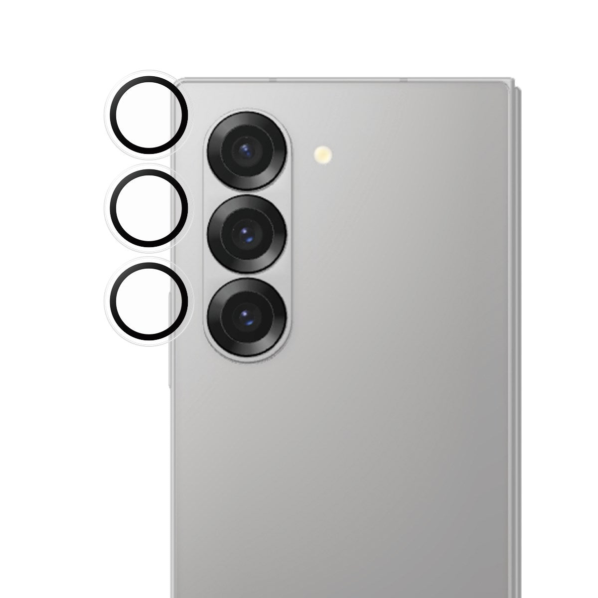 PanzerGlass® Hoops® Transparent Camera Lens Protector Samsung Galaxy Z Fold7