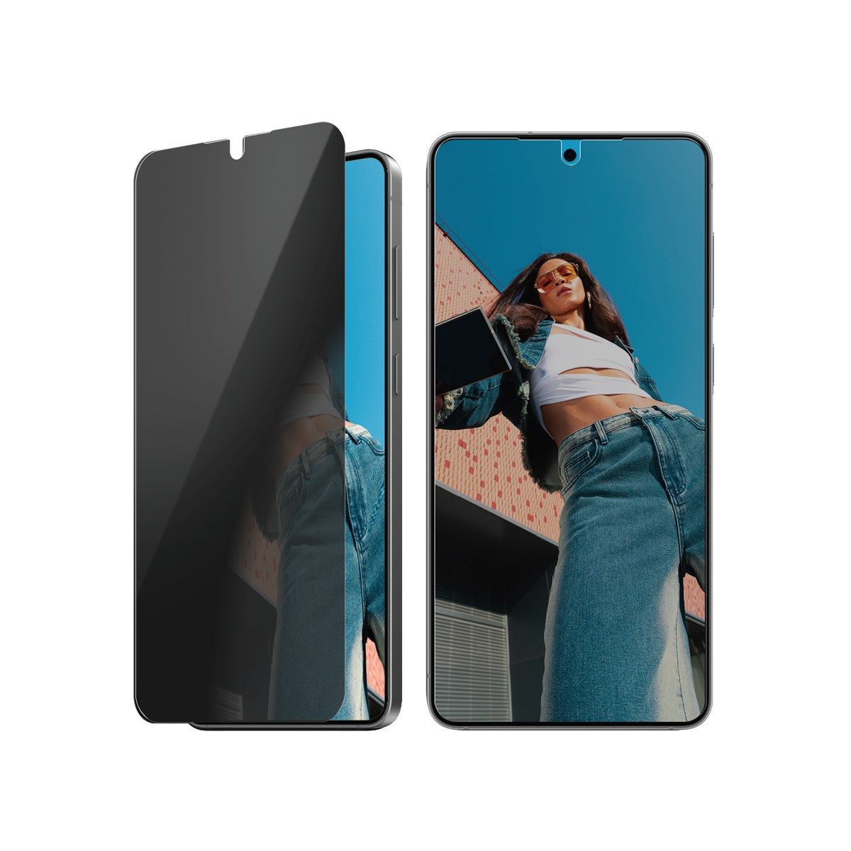 PanzerGlass® Privacy Displayschutz Samsung S25 Edge | Ultra-Wide Fit