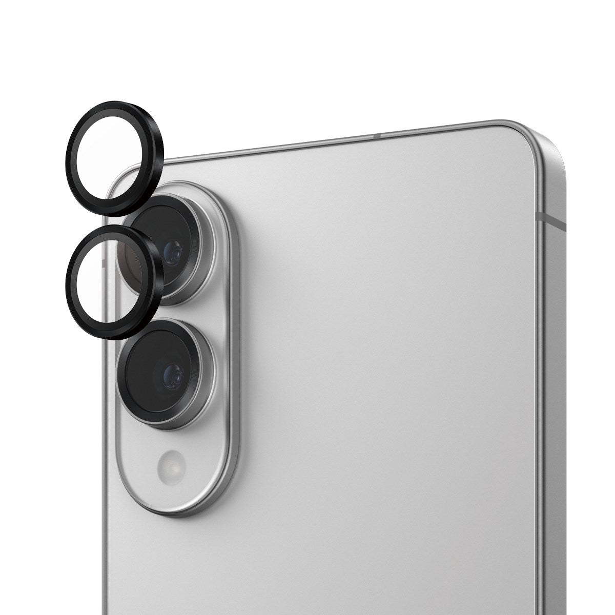 PanzerGlass® Hoops® Schwarz Kameraschutz Samsung S25 Edge