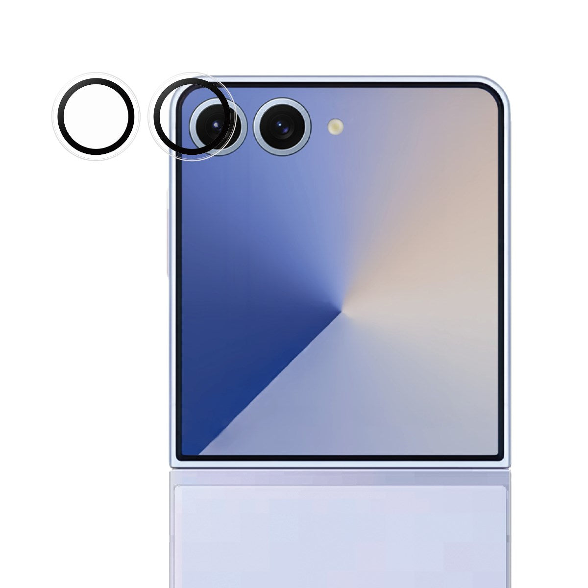 PanzerGlass® Hoops® Transparent Camera Lens Protector Samsung Galaxy Z Flip7