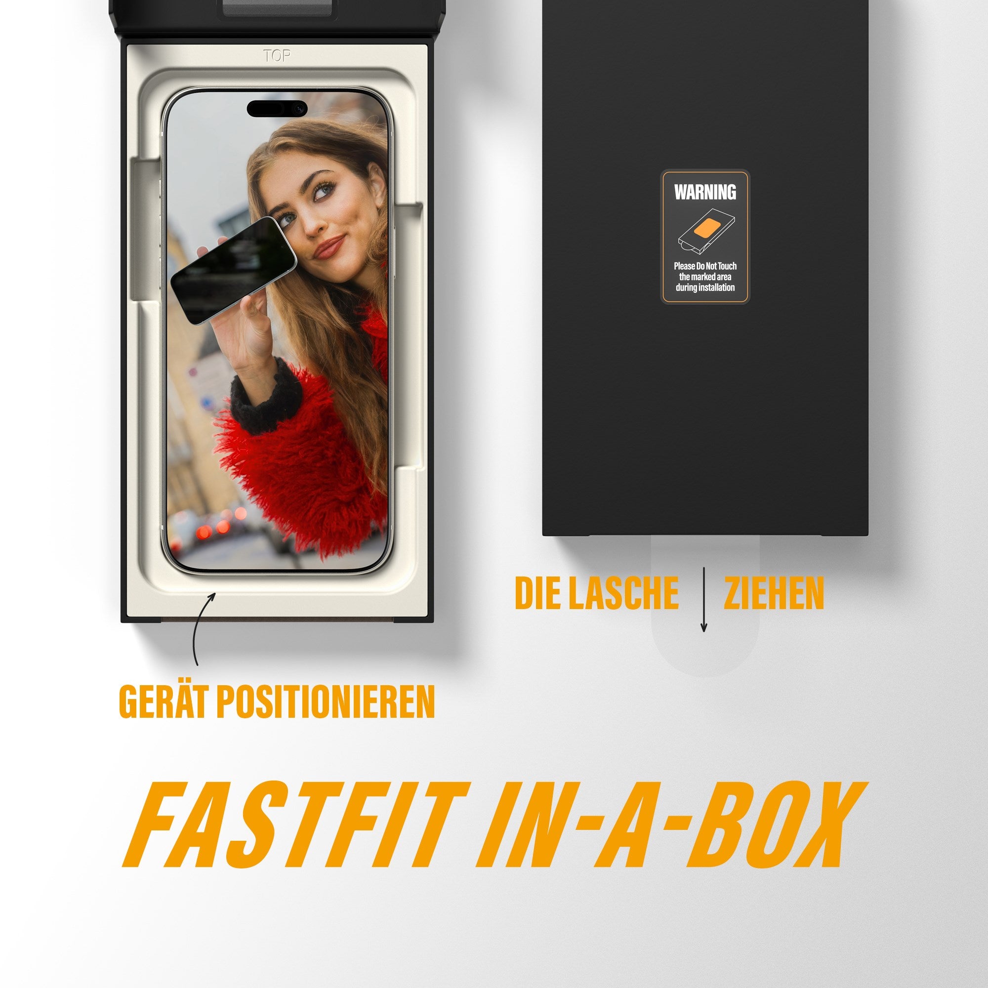 PanzerGlass® Privacy Displayschutz iPhone Air | Ultra-Wide Fit m. FASTFIT IN-A-BOX