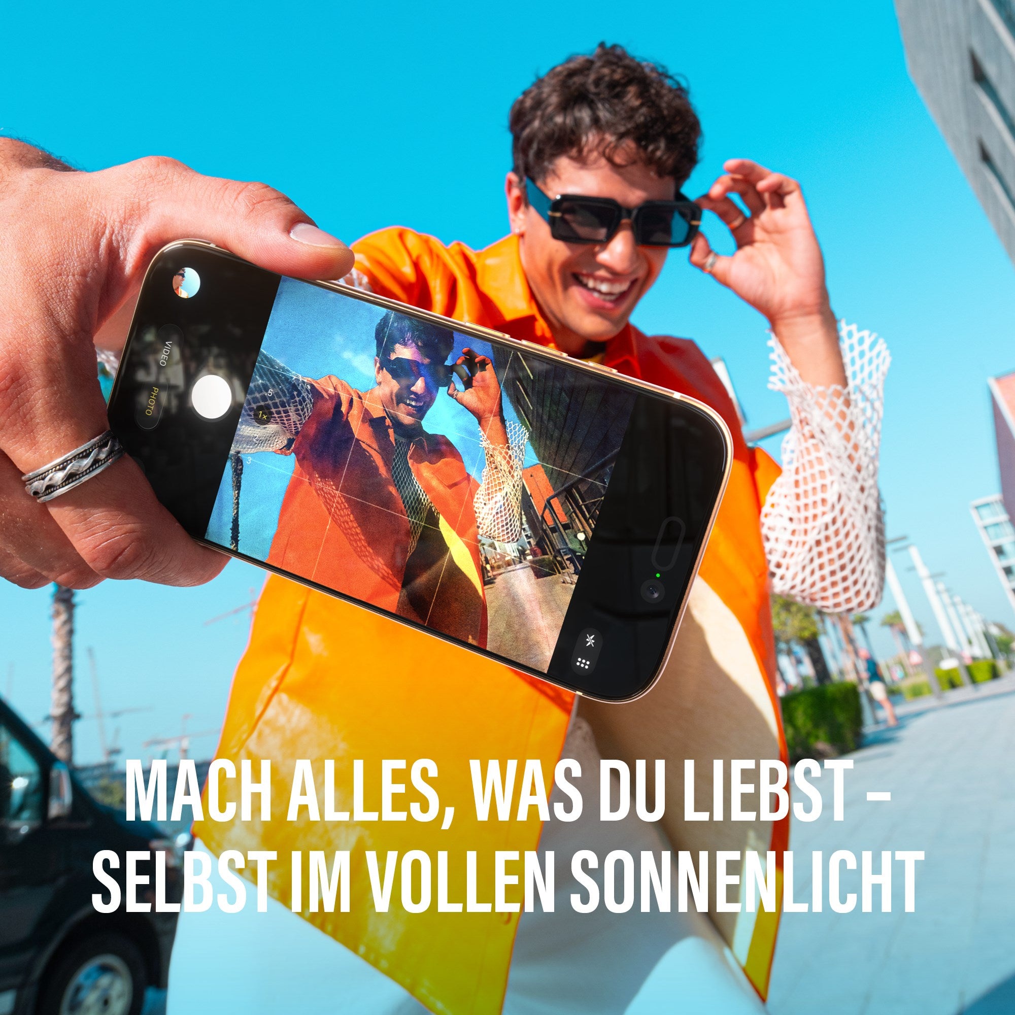 PanzerGlass® Anti-Reflective Armor Displayschutz iPhone Air m. EasyAligner