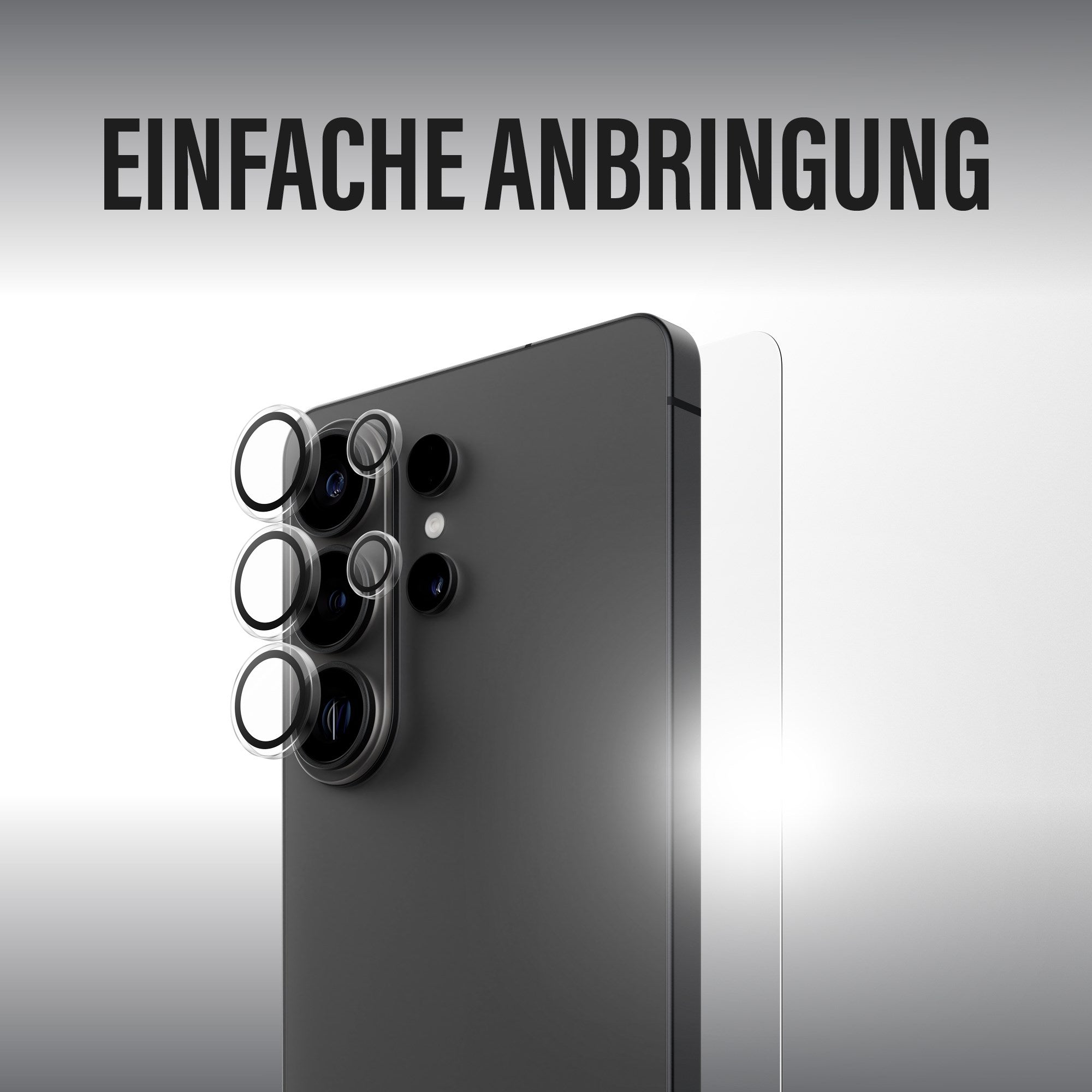 PanzerGlass® Hoops® 2-in-1 Set Samsung Galaxy S26 Ultra | Ultra-Wide Fit