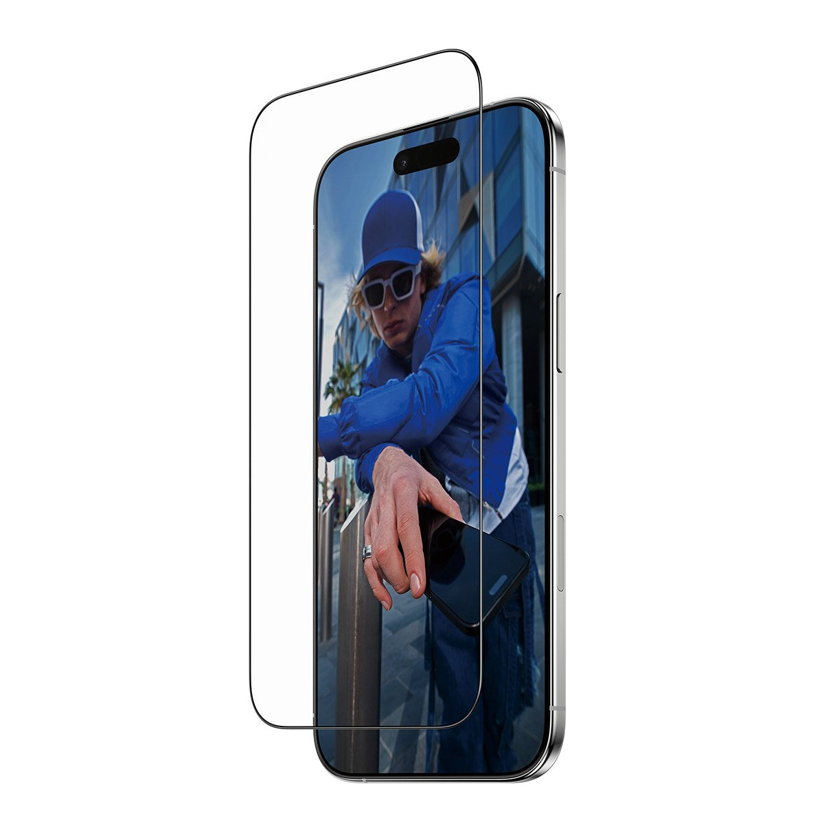 PanzerGlass® Displayschutz m. Schwarz Rahmen iPhone Air | Ultra-Wide Fit m. FASTFIT IN-A-BOX