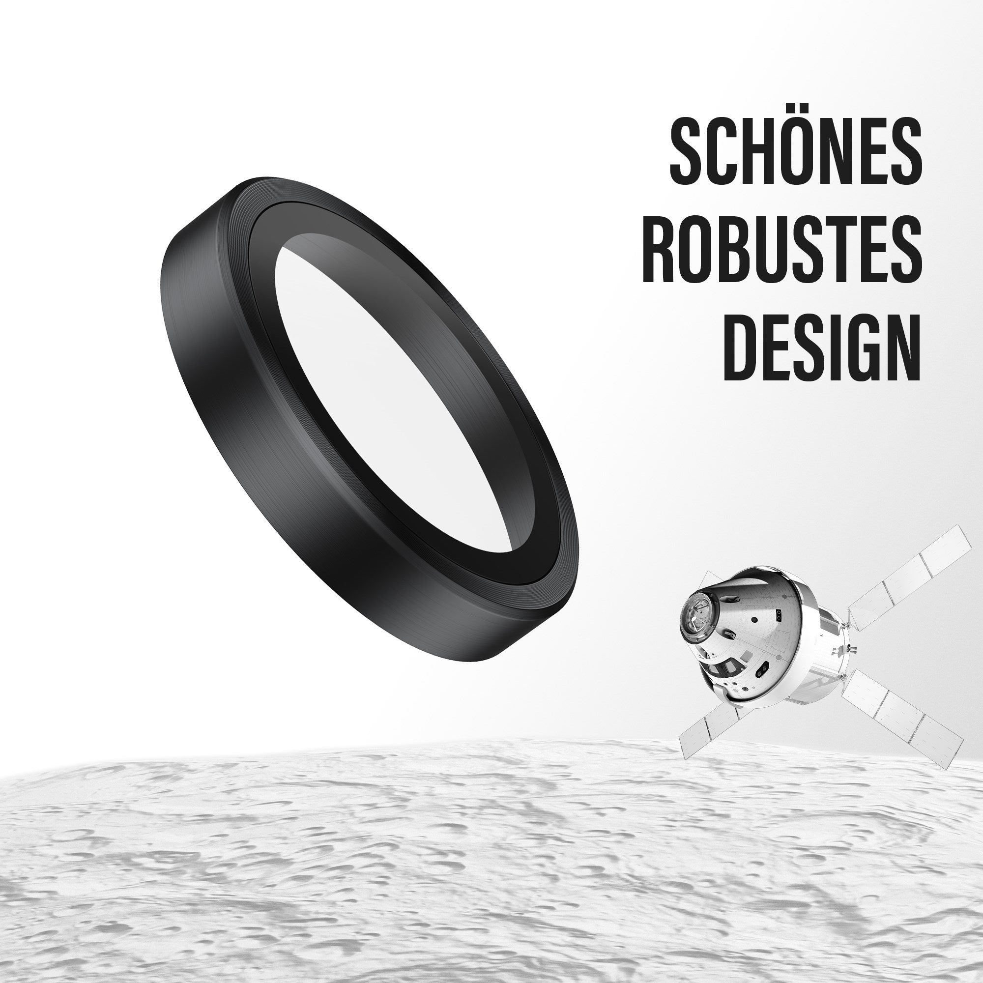 PanzerGlass® Hoops® Ceramic II Kameraschutz iPhone 17 Pro | iPhone 17 Pro Max | iPhone 16 Pro | 16 Pro Max