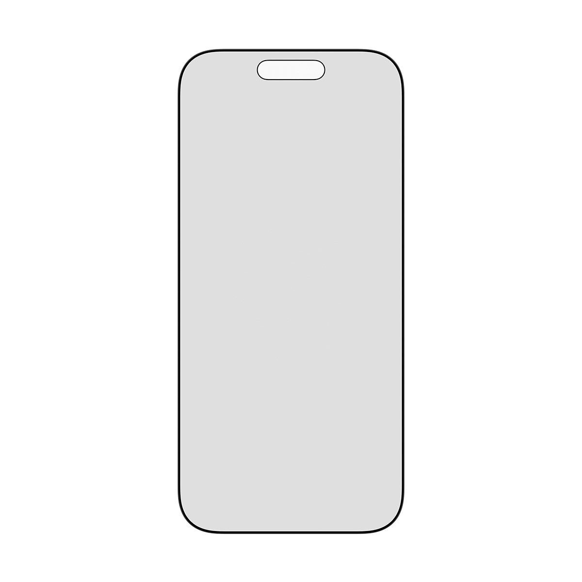 PanzerGlass® Privacy Displayschutz m. Schwarz Rahmen iPhone 17 | iPhone 16 Pro | Ultra-Wide Fit m. FASTFIT IN-A-BOX