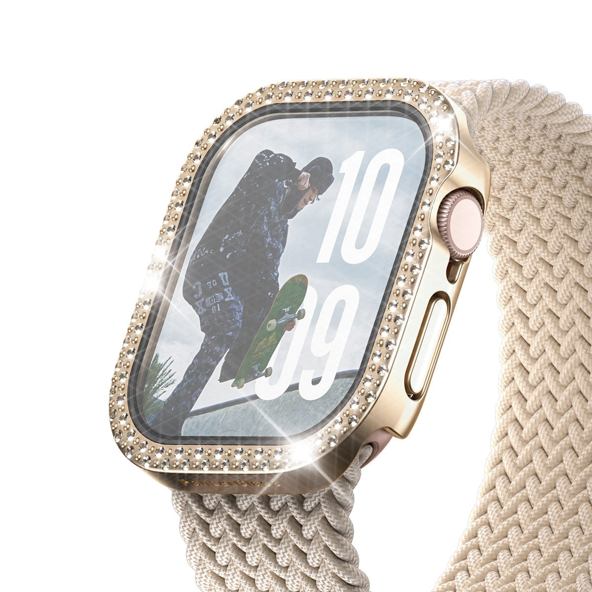 PanzerGlass® Displayschutz FullBody Disco Gold Apple Watch 2025 | 46mm