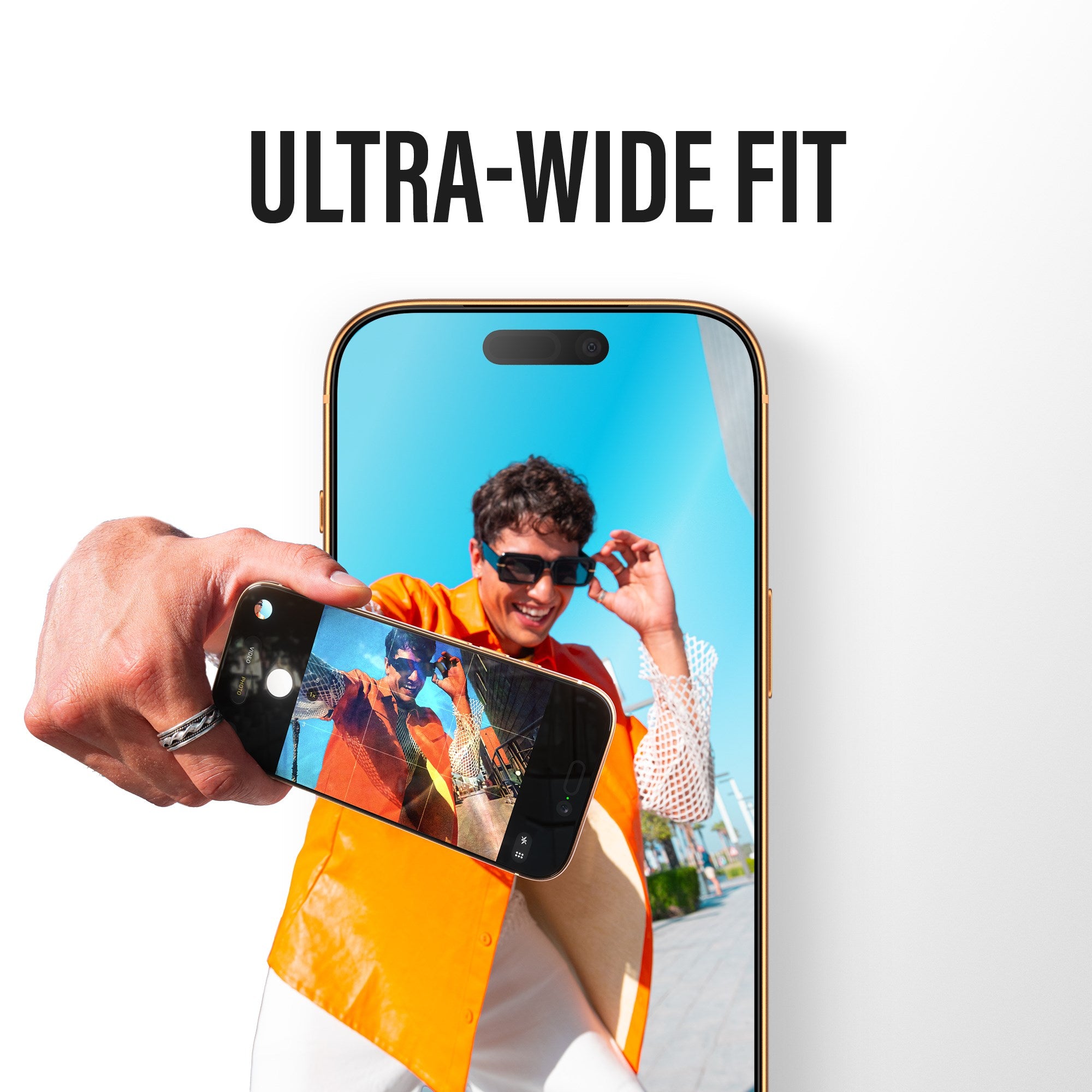 PanzerGlass® Displayschutz iPhone 17 Pro Max | Ultra-Wide Fit m. EasyAligner