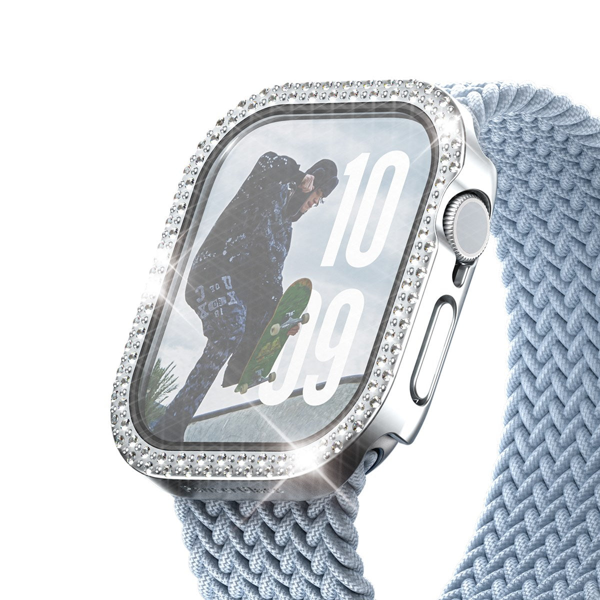 PanzerGlass® Displayschutz FullBody Disco Silber Apple Watch 2025 | 42mm