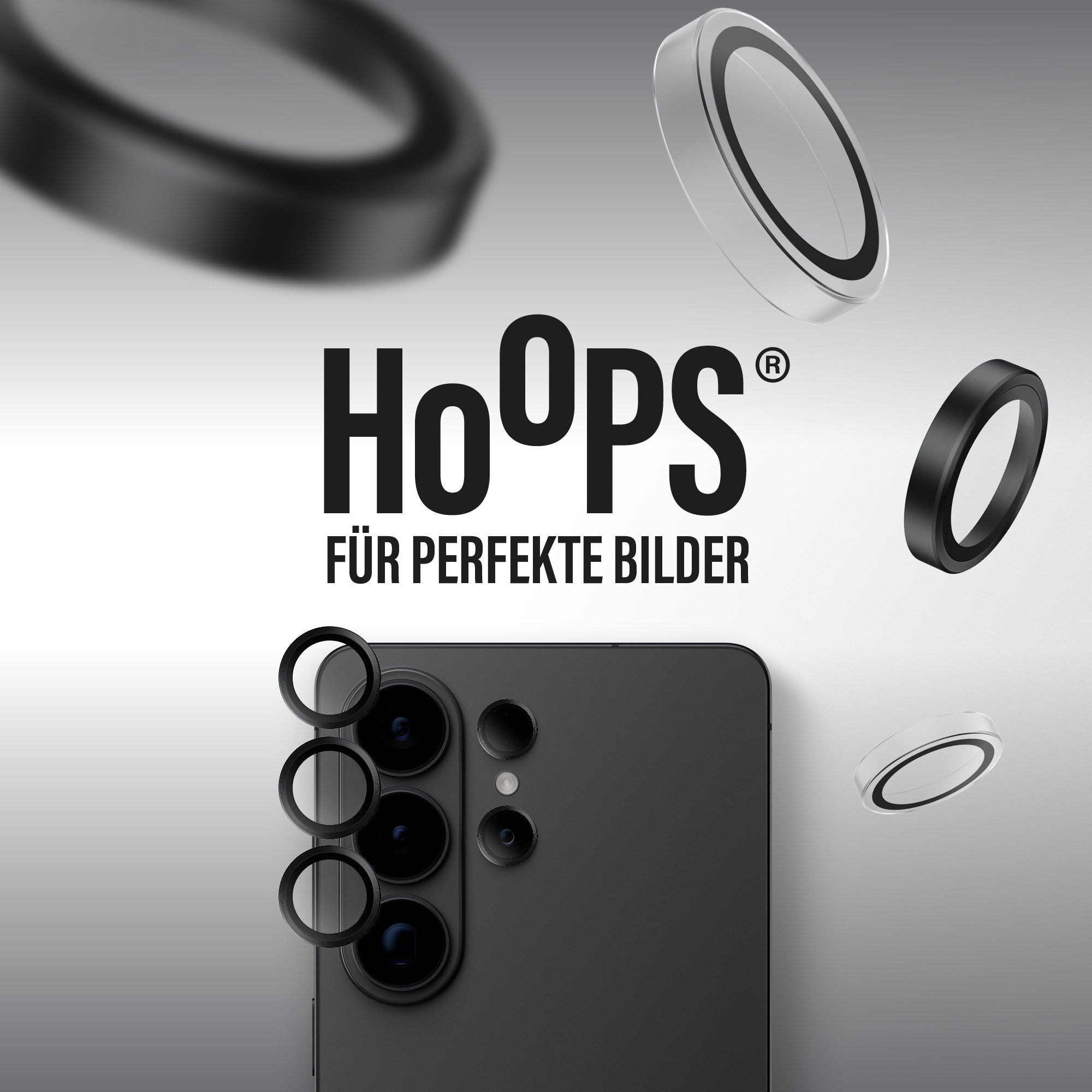 PanzerGlass® Hoops® Kameraschutz Schwarz Samsung Galaxy S26 Ultra