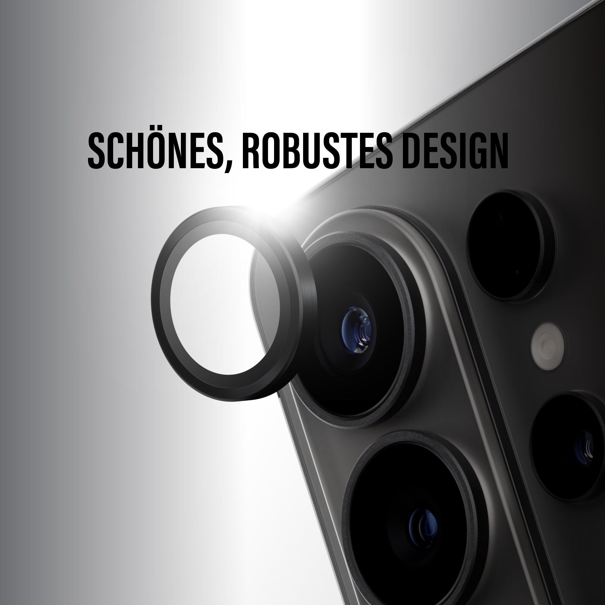 PanzerGlass® Hoops® Kameraschutz Schwarz Samsung Galaxy S26 Ultra