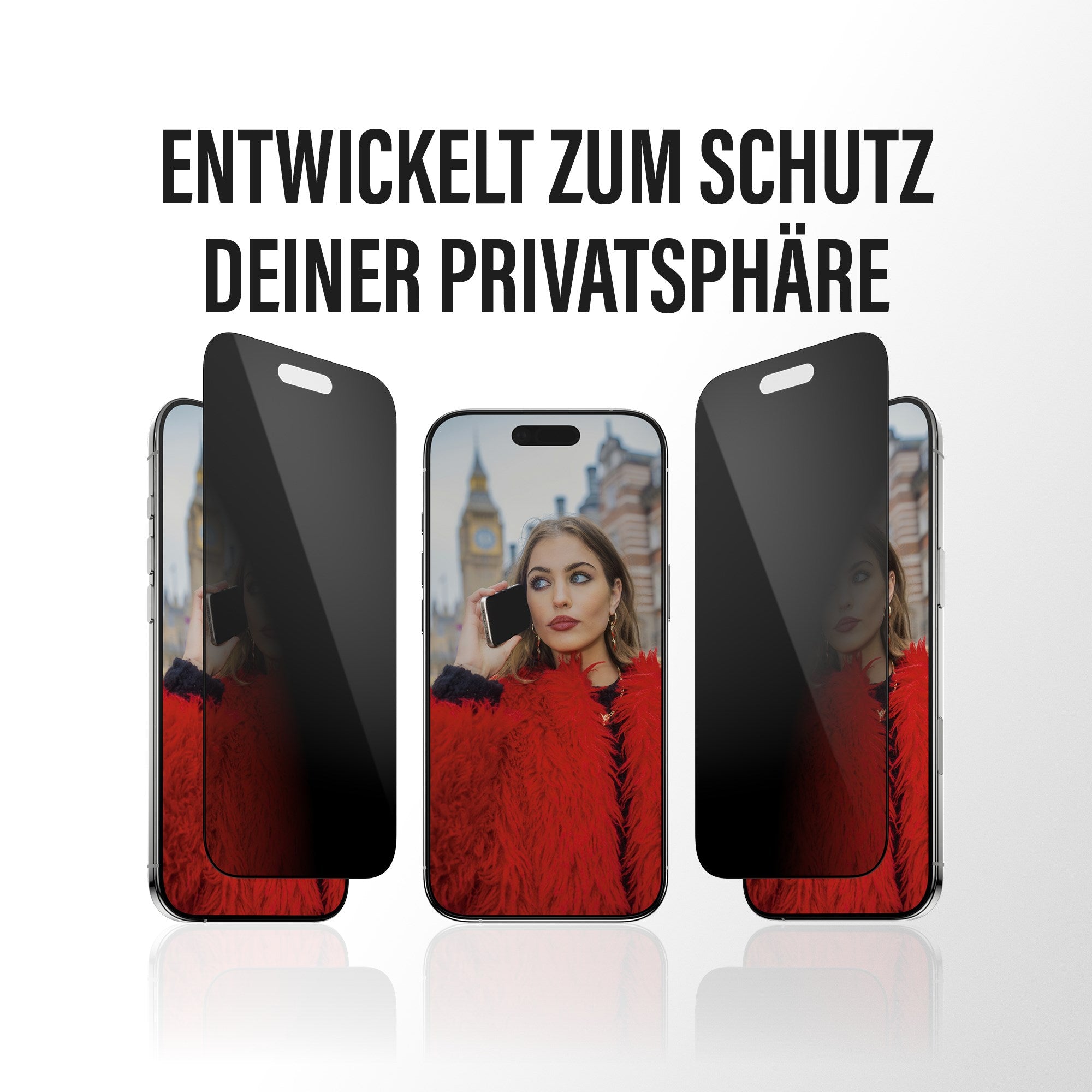 PanzerGlass® 2-Way Privacy Displayschutz iPhone Air | Ultra-Wide Fit m. EasyAligner