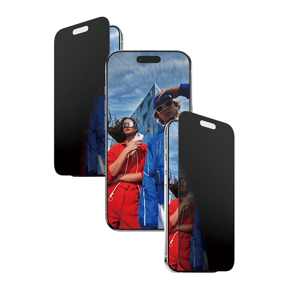 PanzerGlass® 2-Way Privacy Displayschutz iPhone Air | Ultra-Wide Fit m. EasyAligner