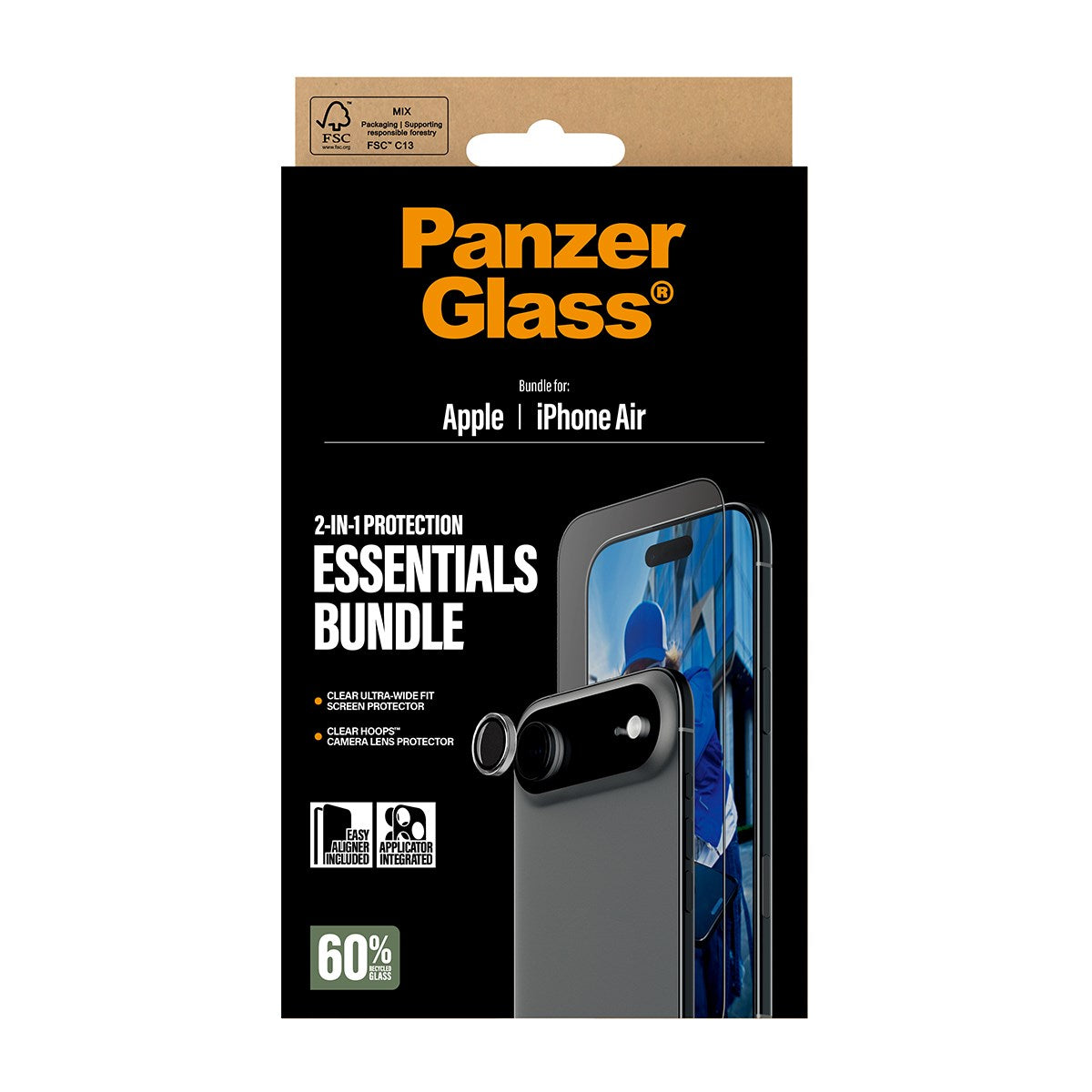 PanzerGlass® 2-in-1 Essentials Set iPhone Air