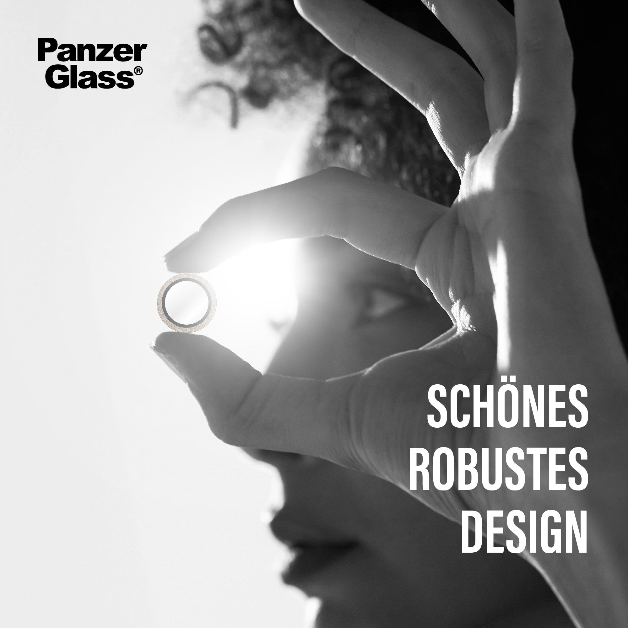 PanzerGlass® Hoops® Kameraschutz Glitter Gold iPhone Air