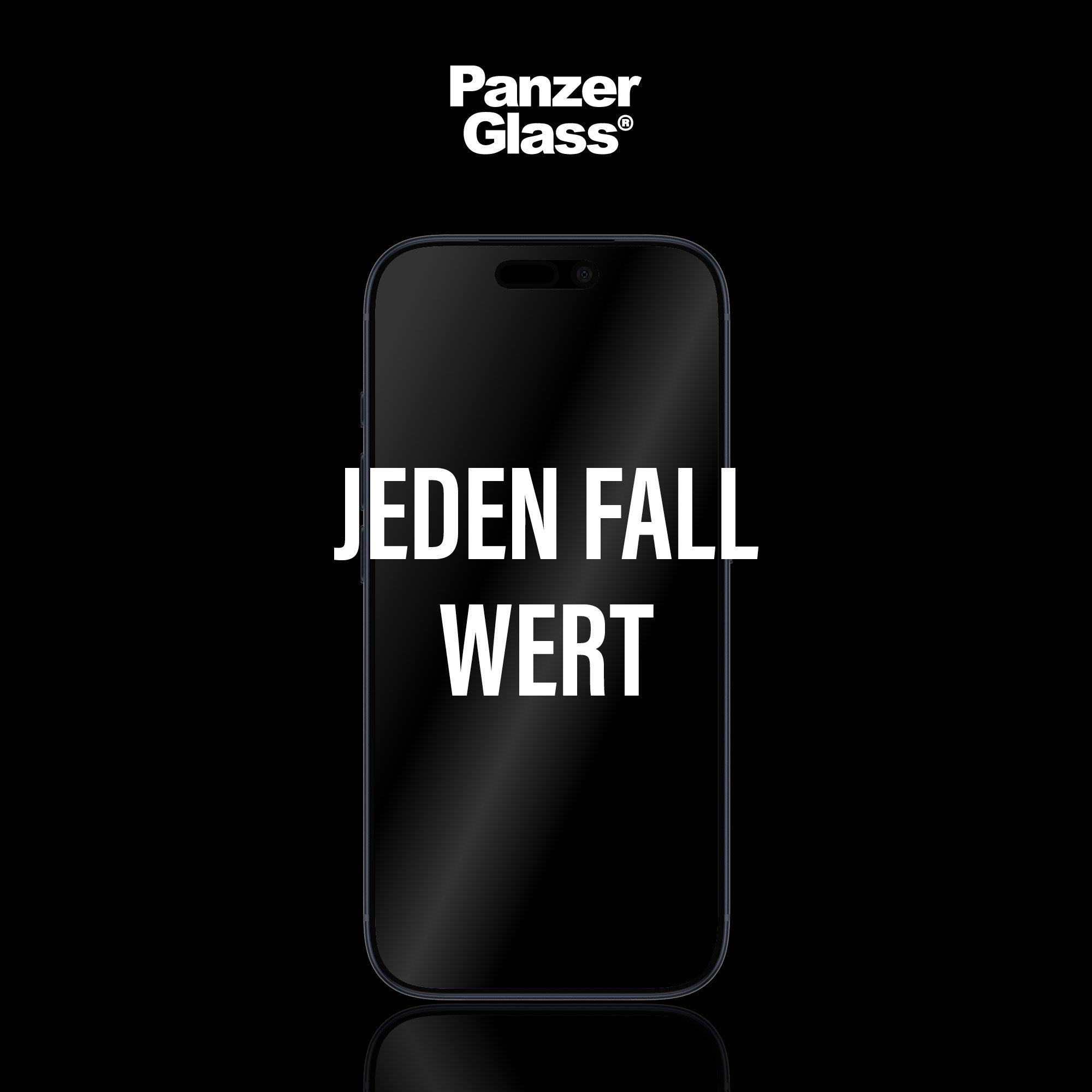 PanzerGlass® 2-Way Privacy Displayschutz iPhone 17 | iPhone 16 Pro | Ultra-Wide Fit m. EasyAligner