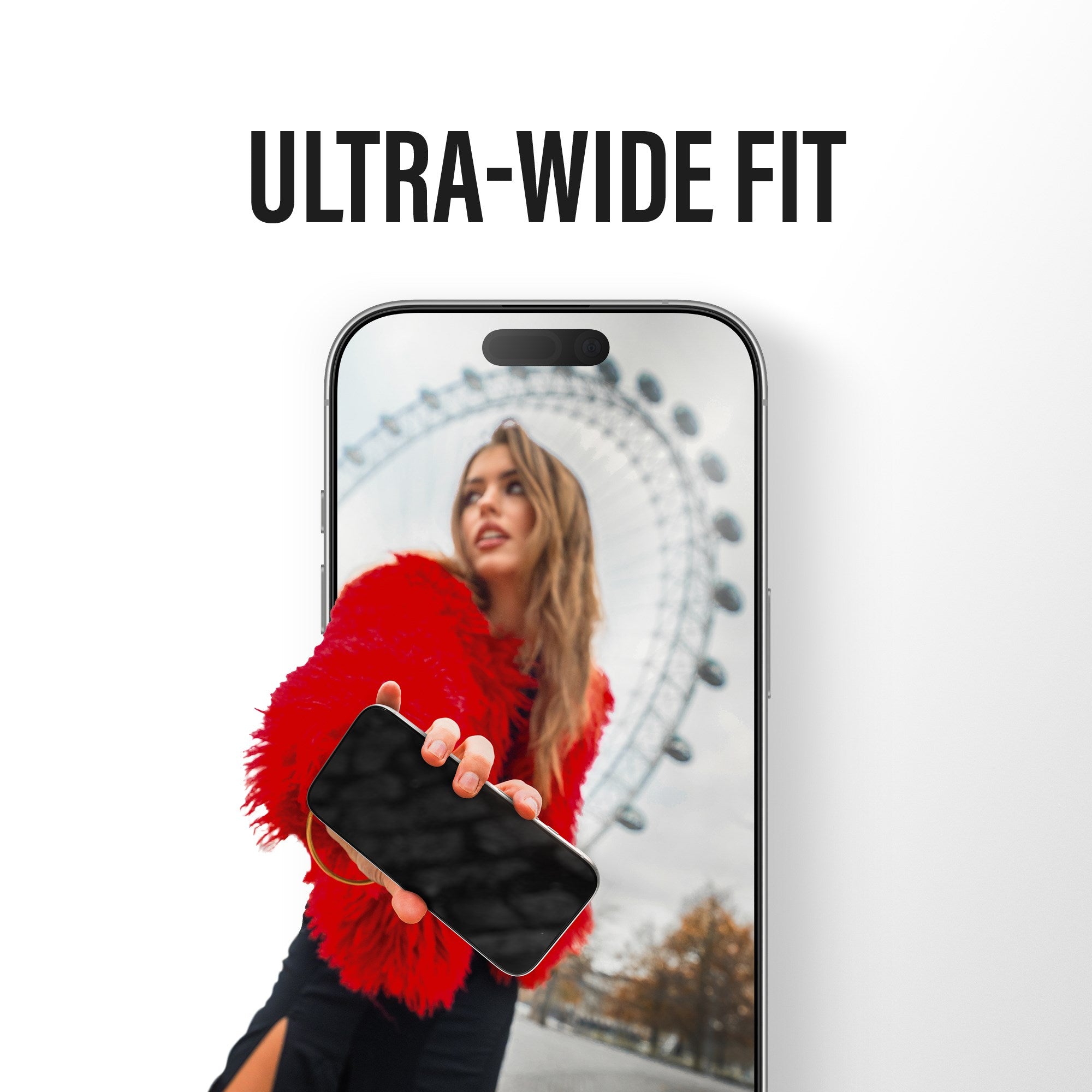 PanzerGlass® 2-Way Privacy Displayschutz iPhone 17 | iPhone 16 Pro | Ultra-Wide Fit m. EasyAligner