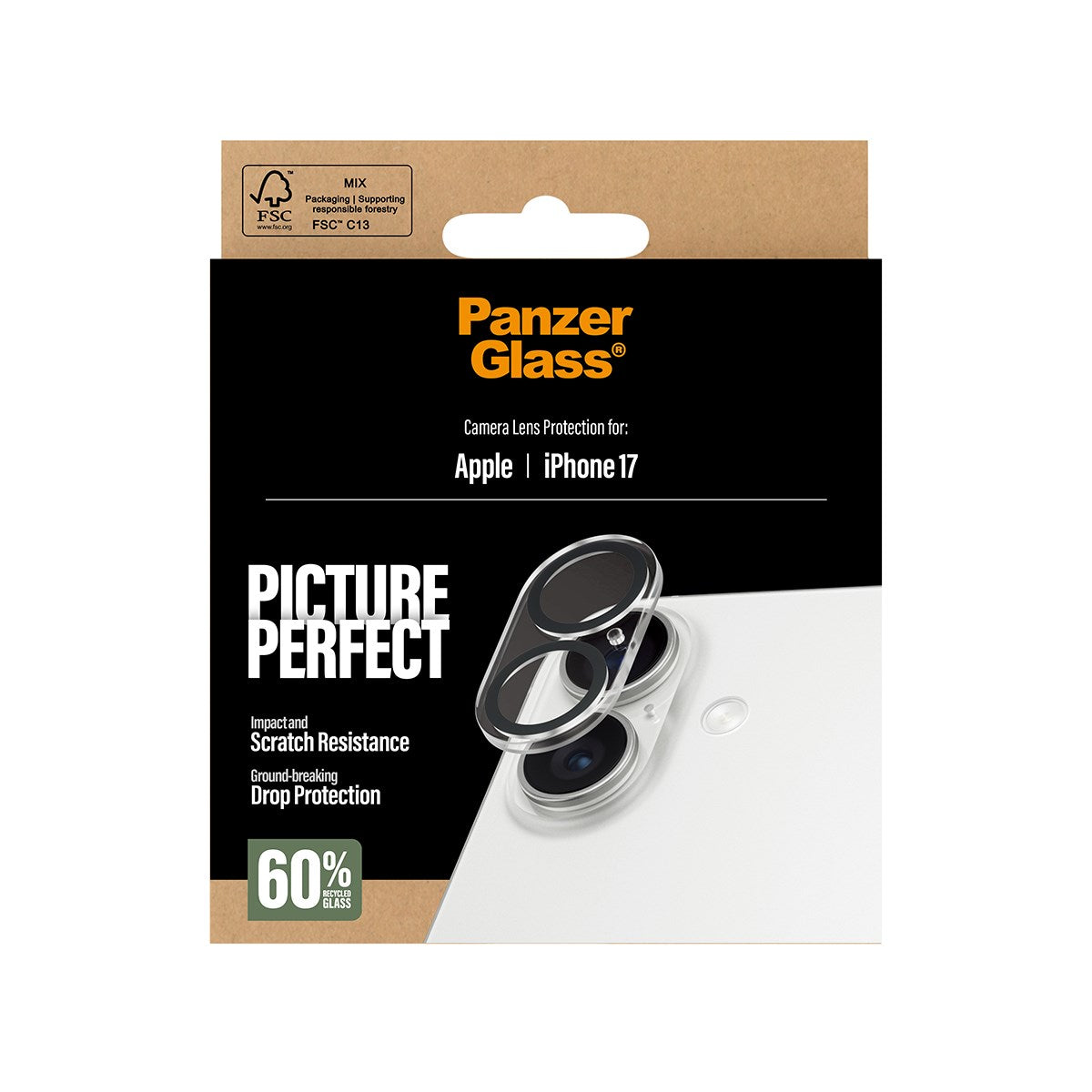 PanzerGlass® PicturePerfect Kameraschutz iPhone 17