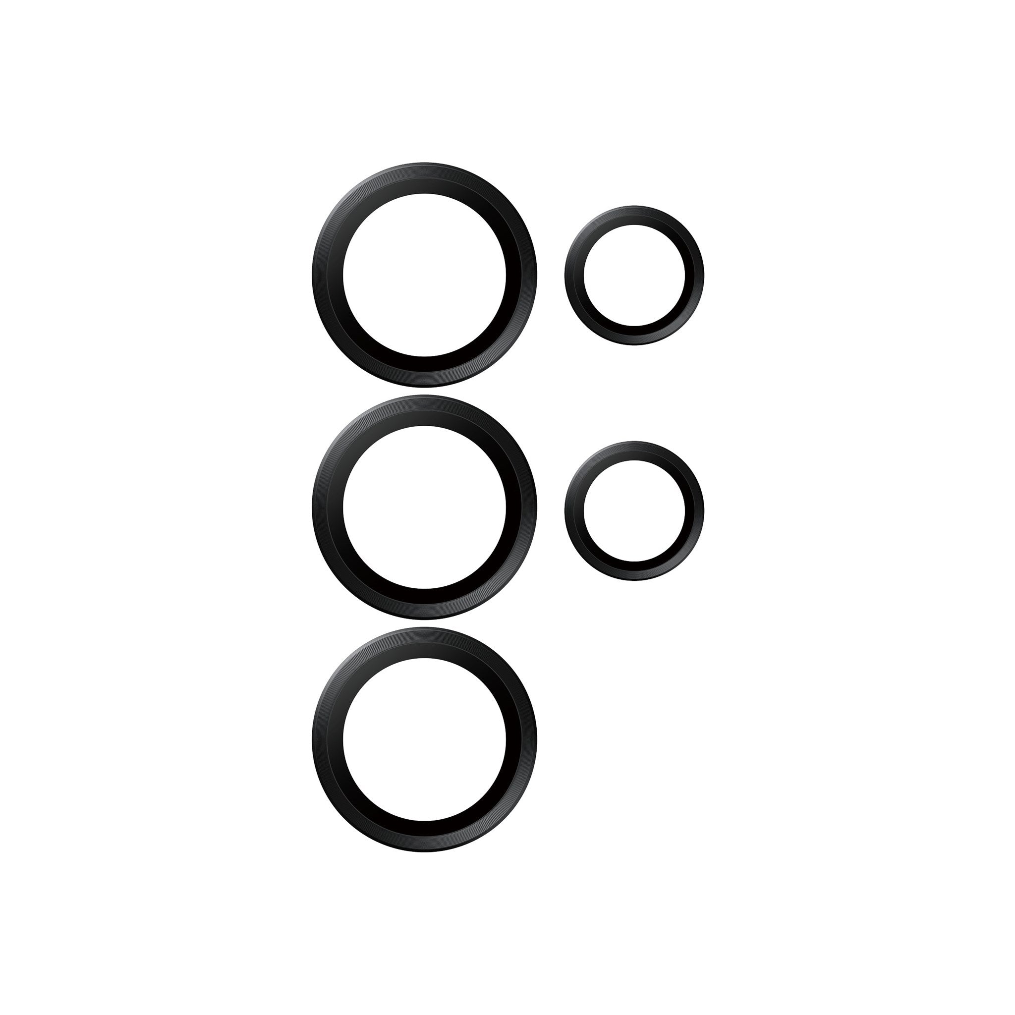 PanzerGlass® Hoops® Schwarz Kameraschutz Samsung Galaxy S25 Ultra