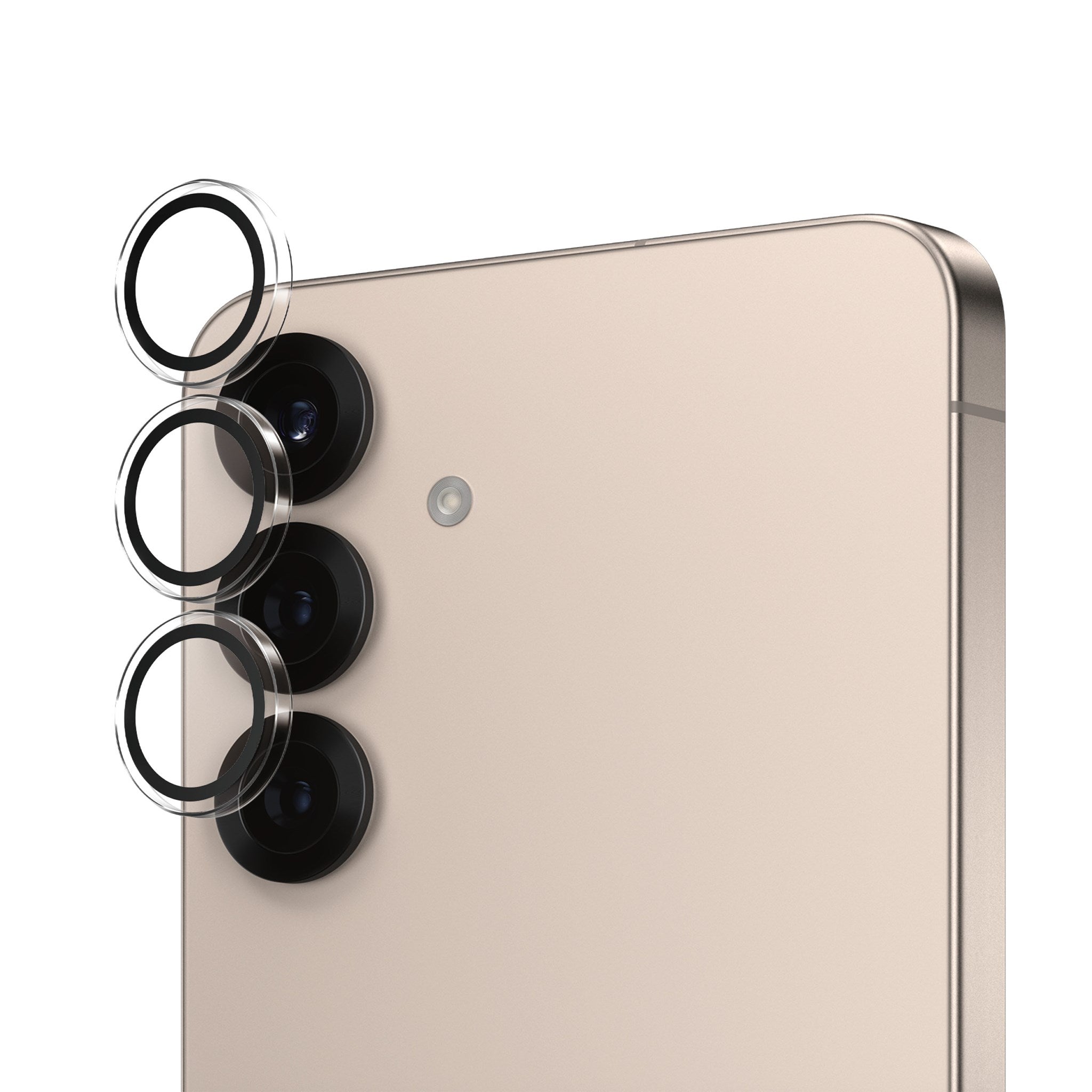 PanzerGlass® Hoops® Transparent Kameraschutz Samsung Galaxy S25+