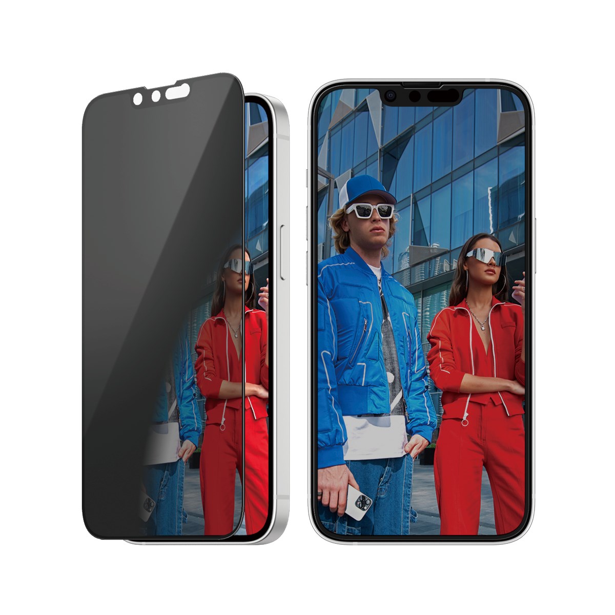 PanzerGlass® Privacy Displayschutz iPhone 16e | 14 | 13 | 13 Pro | Ultra-Wide Fit m. Aligner