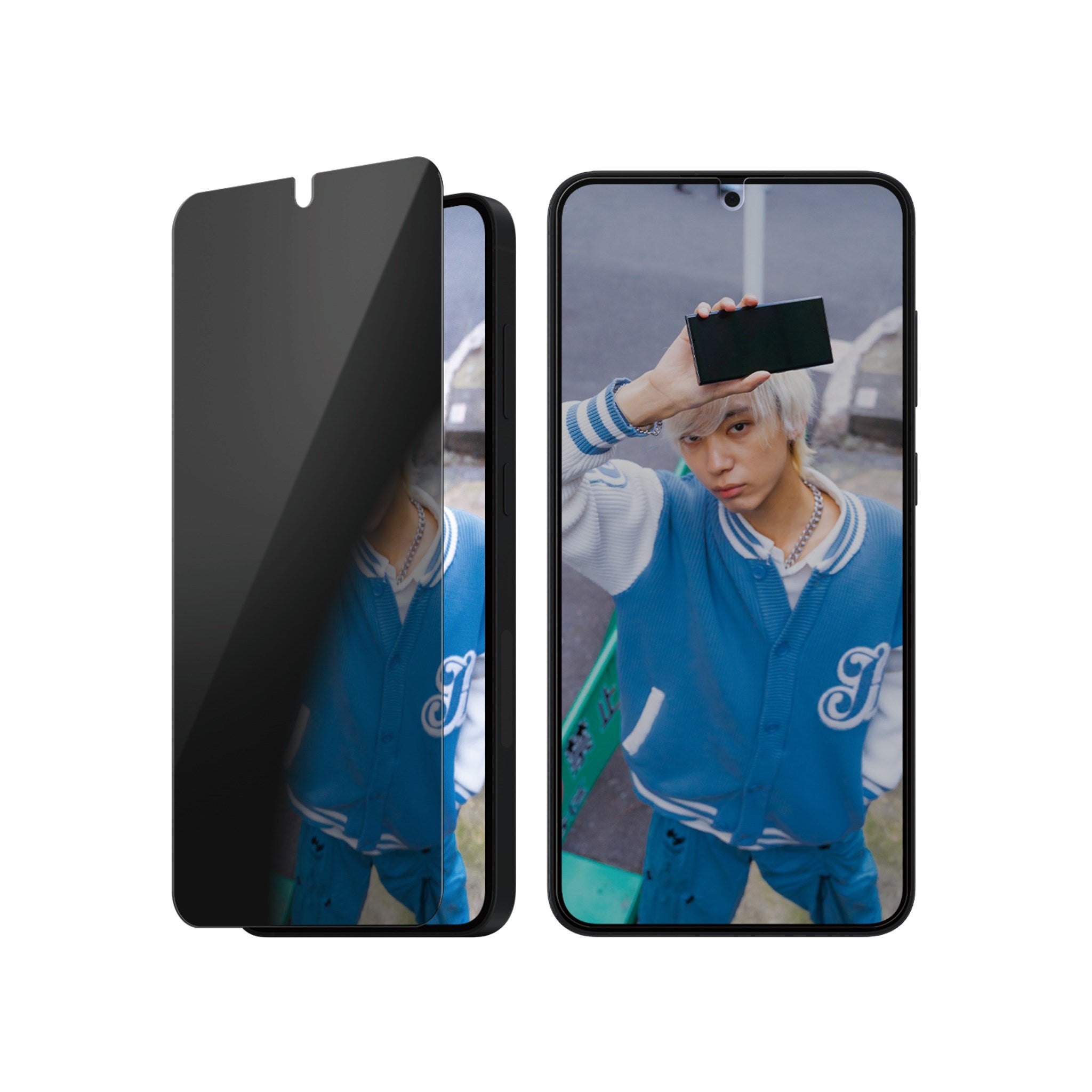 PanzerGlass® Privacy Displayschutz Samsung Galaxy S25+ | S24+ | Ultra-Wide Fit