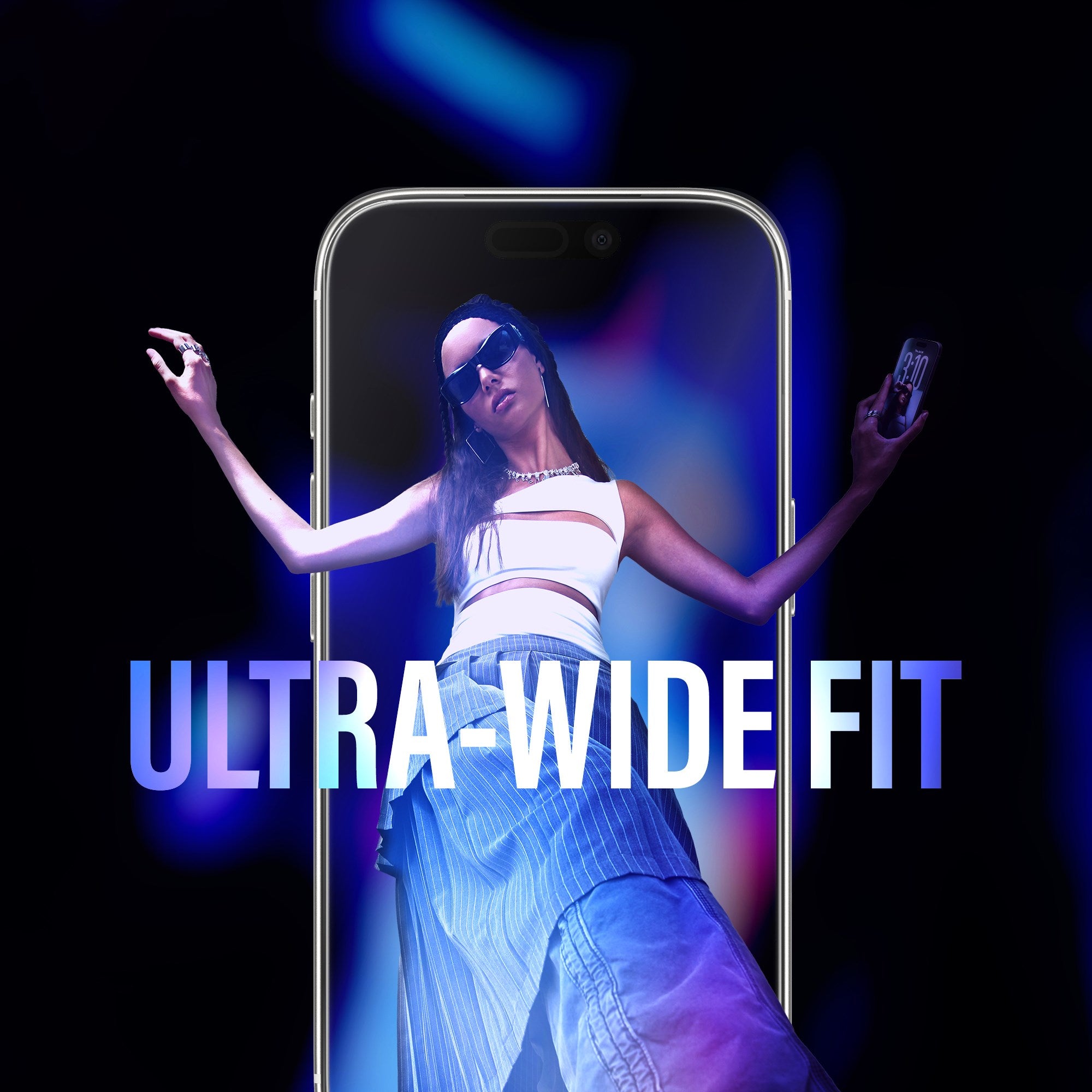 SAFE. by PanzerGlass® Displayschutz iPhone 17 | iPhone 16 Pro | Ultra-Wide Fit m. EasyAligner