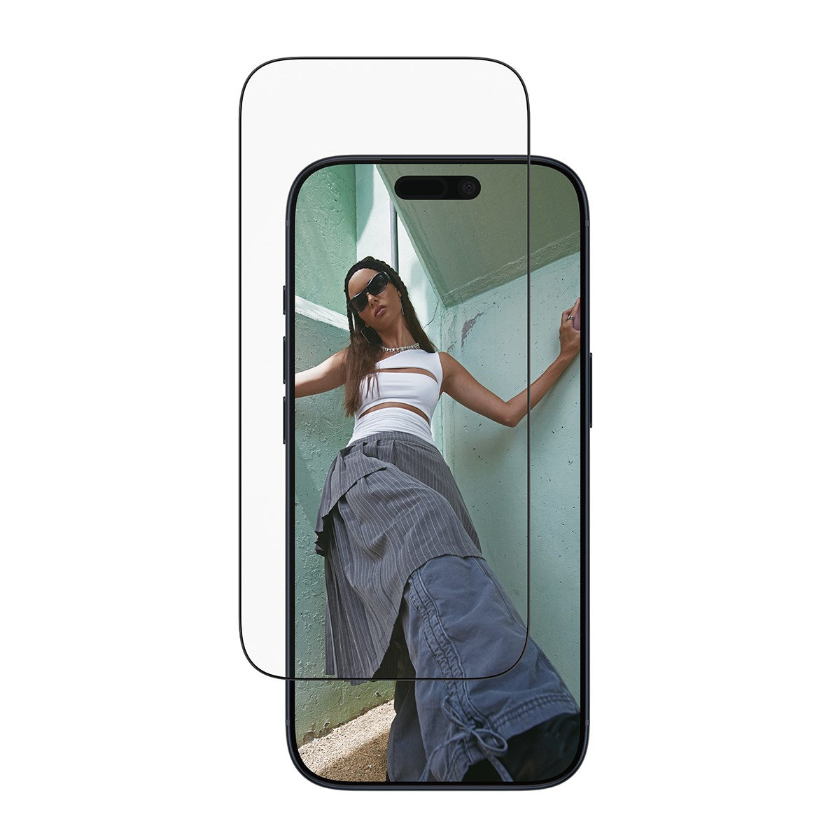 SAFE. by PanzerGlass® Displayschutz m. Schwarz Rahmen iPhone 17 Pro | Ultra-Wide Fit m. EasyAligner