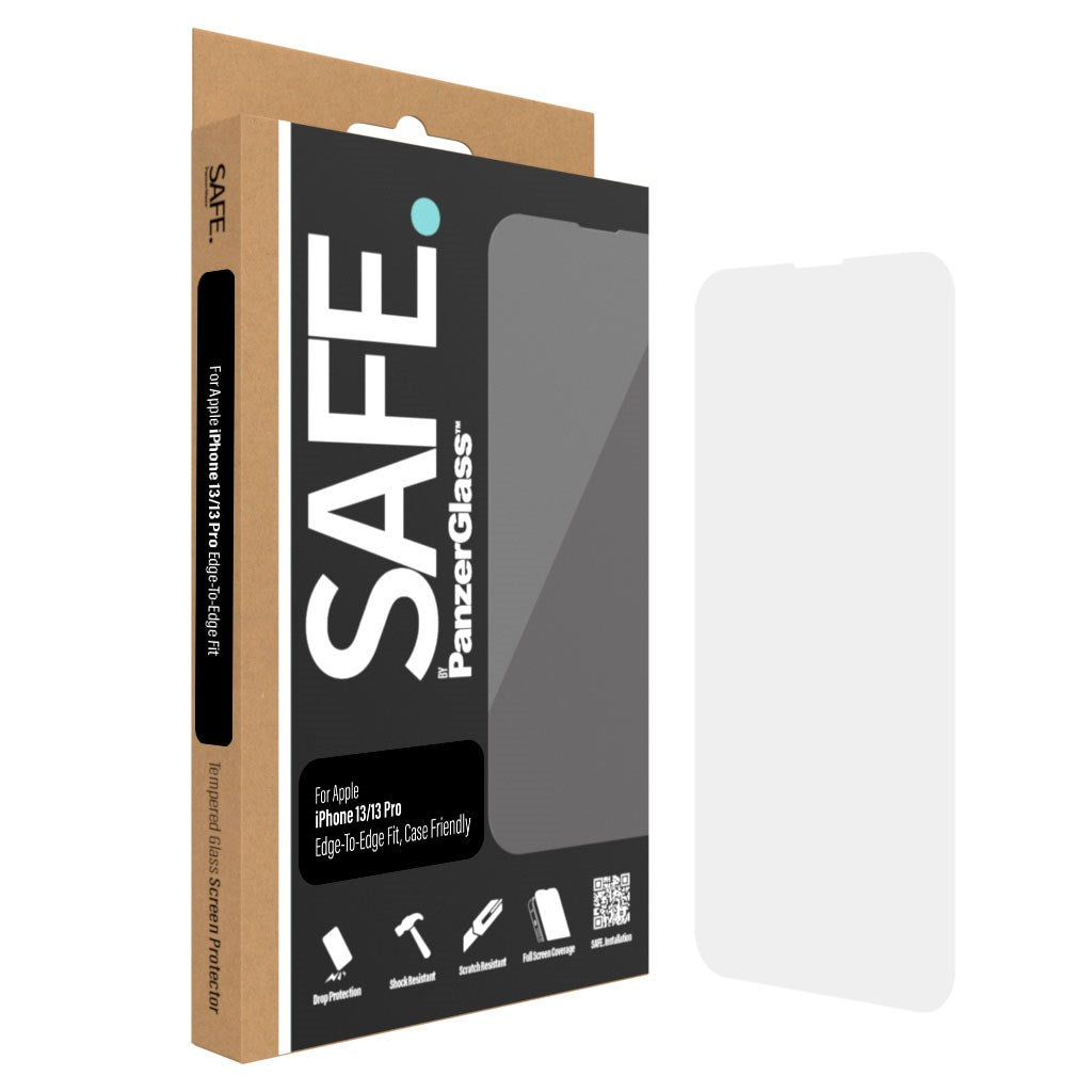 SAFE. by PanzerGlass® Displayschutzglas iPhone 13 | 13 Pro | Edge-to-Edge