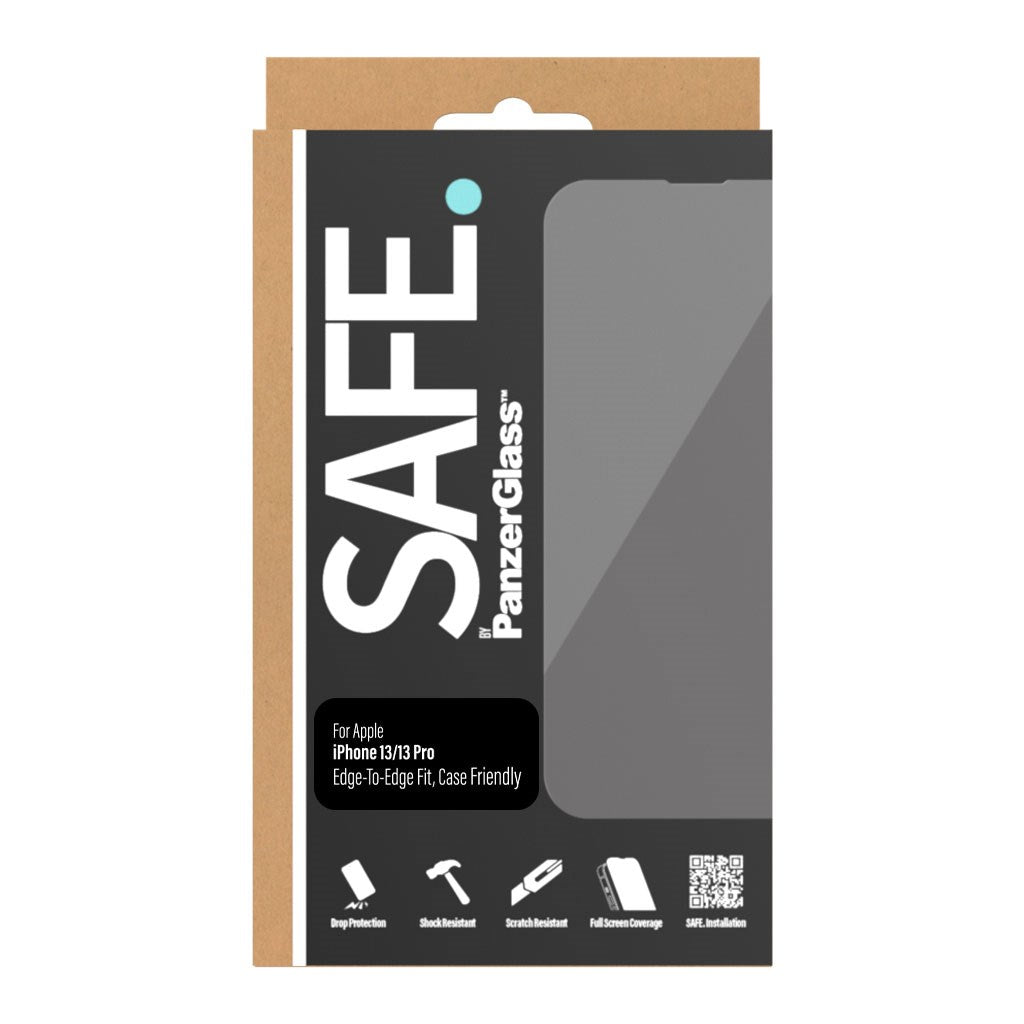 SAFE. by PanzerGlass® Displayschutzglas iPhone 13 | 13 Pro | Edge-to-Edge