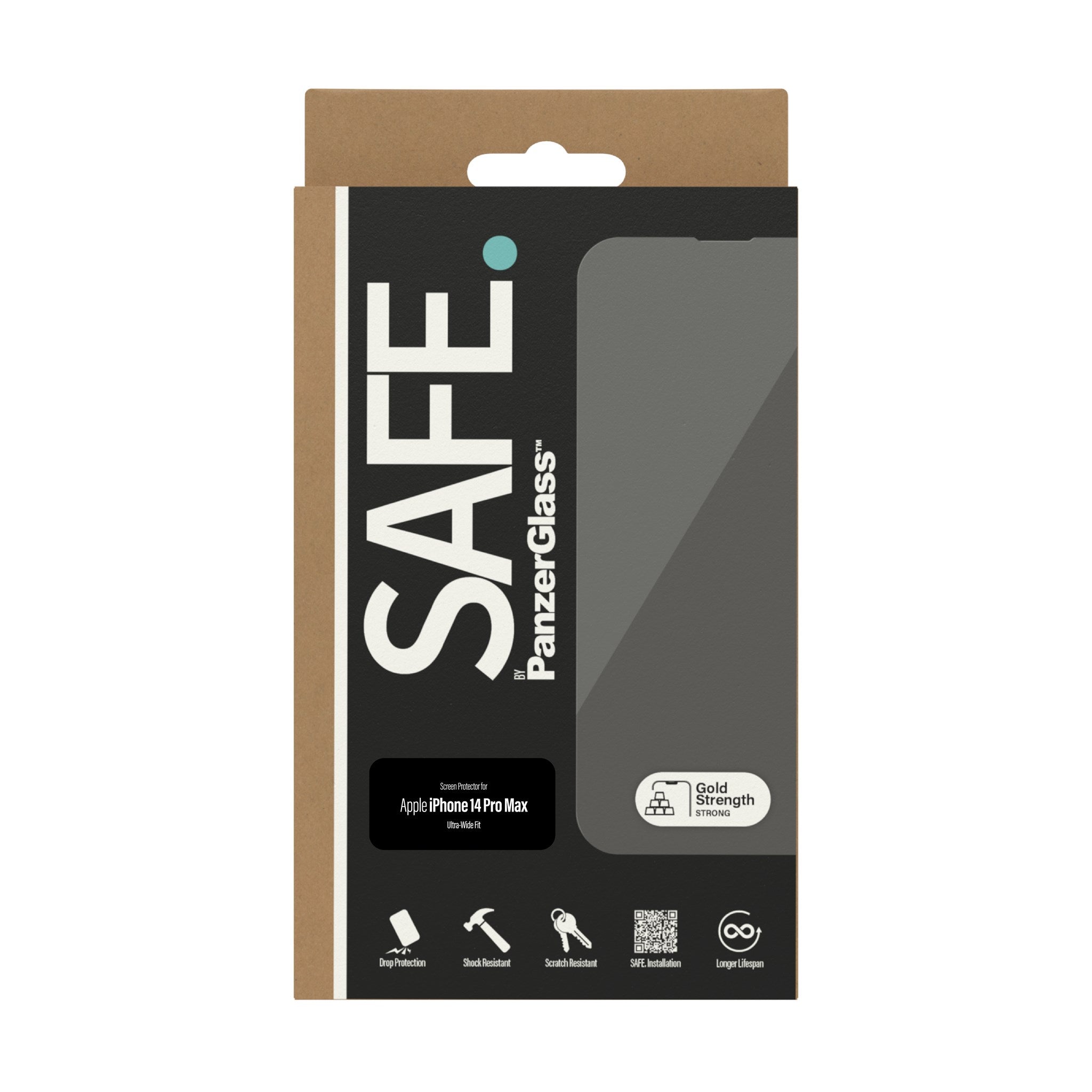 SAFE. by PanzerGlass® Displayschutz iPhone 14 Pro Max | Ultra-Wide Fit