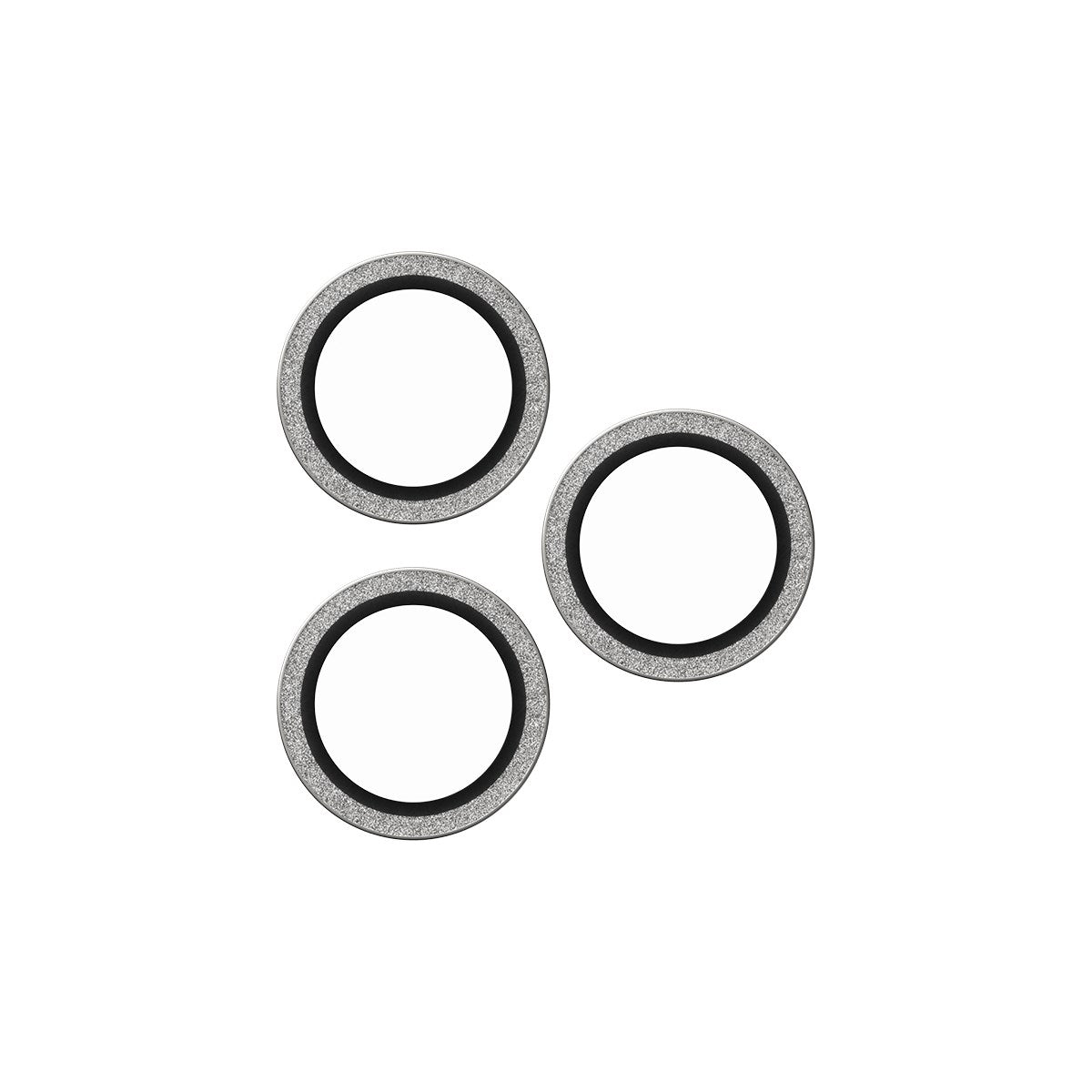 SAFE. by PanzerGlass® Kameraschutz Glitter Silber iPhone 16 Pro | 16 Pro Max