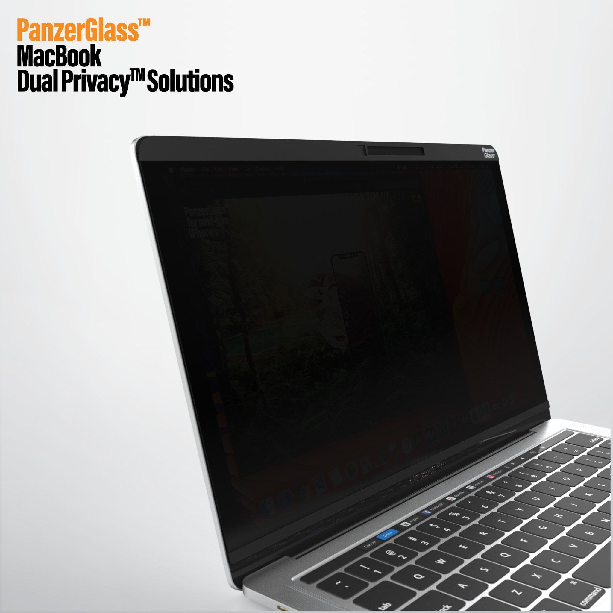 PanzerGlass™ MacBook  Pro | Air 13″ - Dual Privacy™| Displayschutzglas 5
