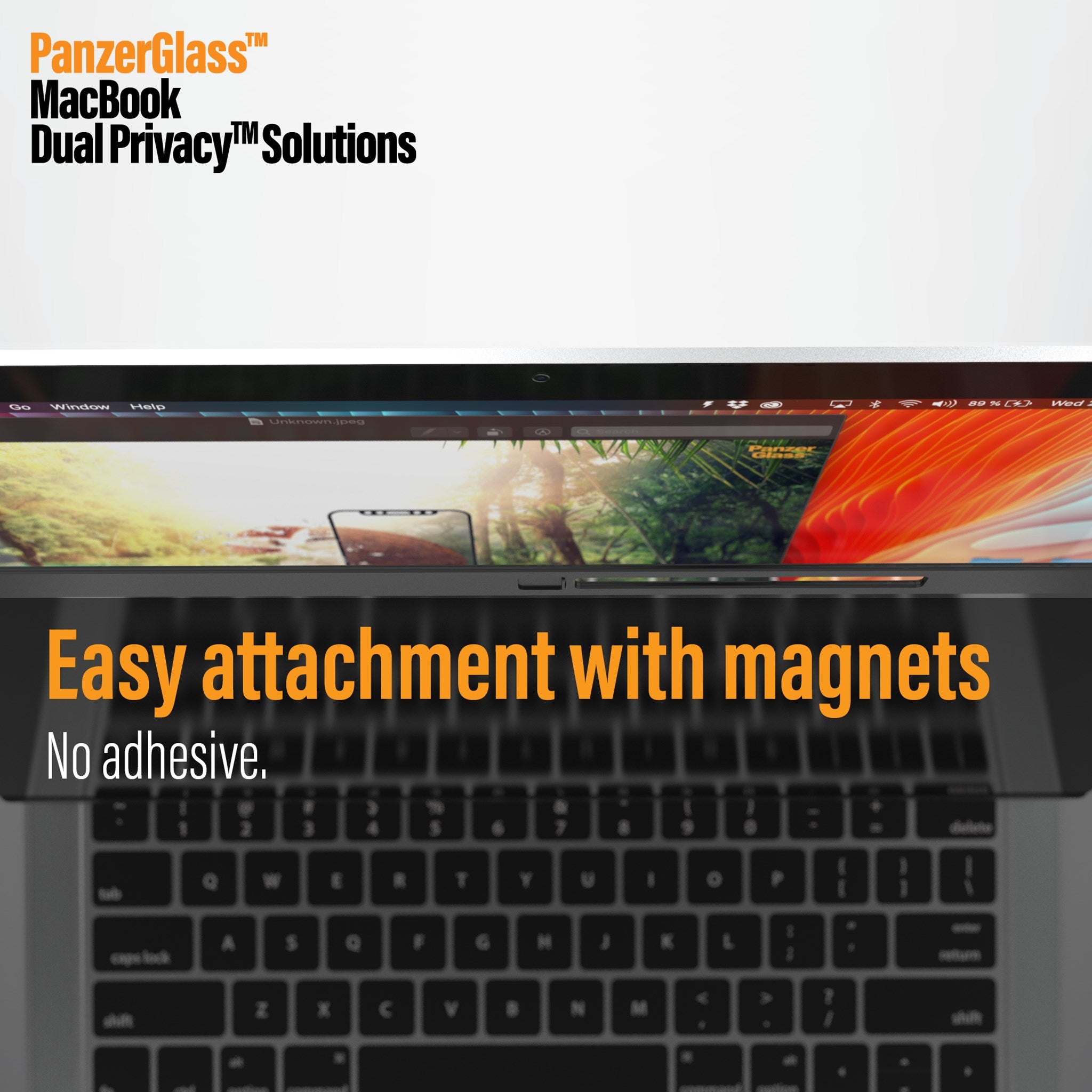 PanzerGlass™ MacBook  Pro | Air 13″ - Dual Privacy™| Displayschutzglas 7