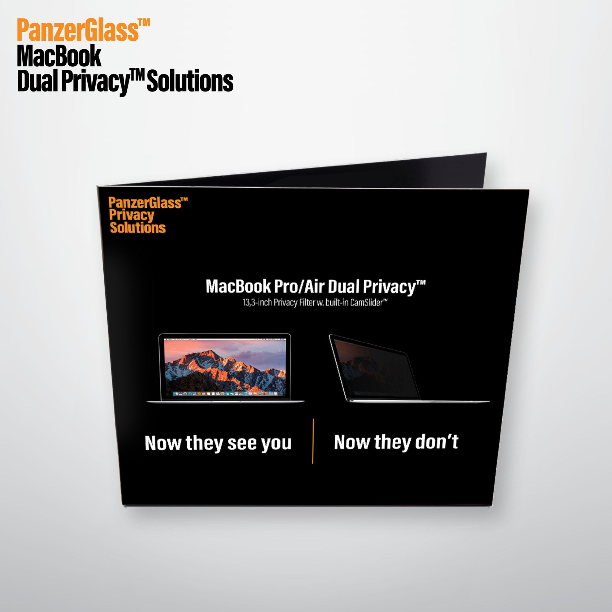 PanzerGlass™ MacBook  Pro | Air 13″ - Dual Privacy™| Displayschutzglas 10