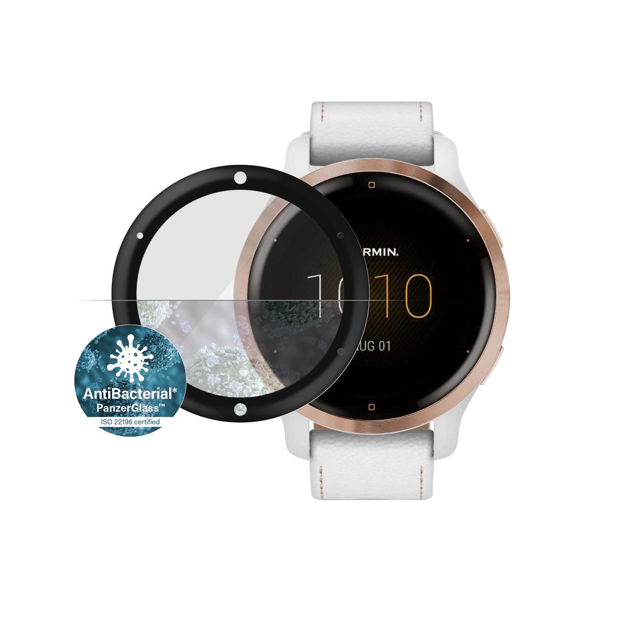 PanzerGlass® Garmin Venu 2S | Vivoactive 4s | Displayschutz Glass