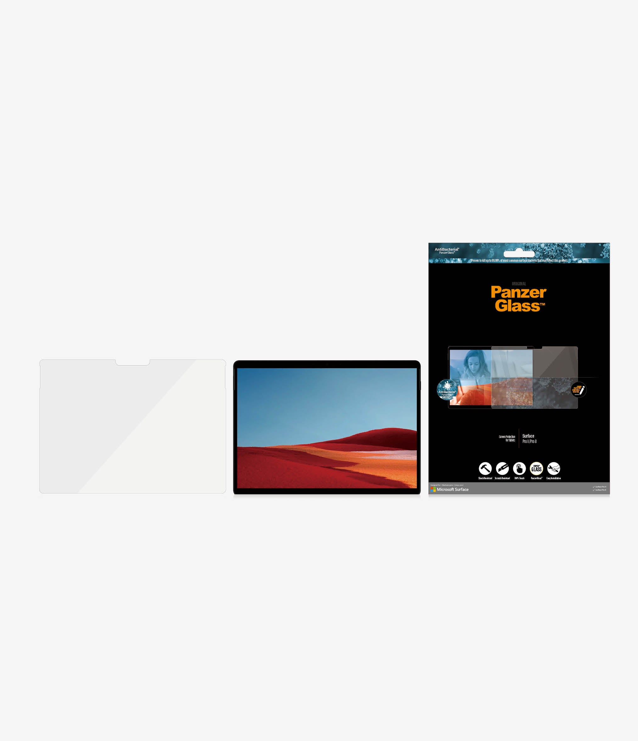 PanzerGlass™ Microsoft Surface Pro X / Pro 8